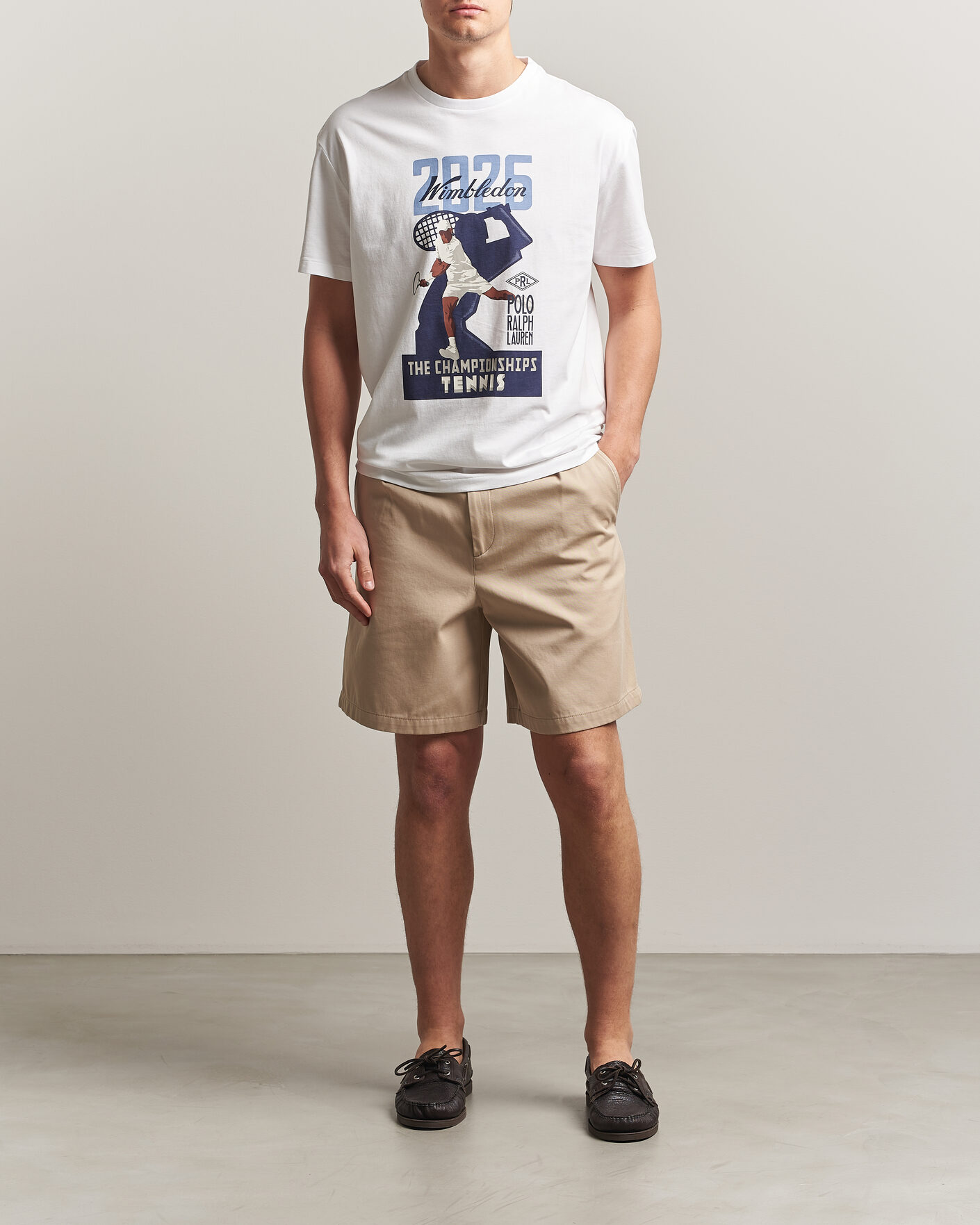 Men | T-Shirts | Polo Ralph Lauren | Printed Championship Tee White