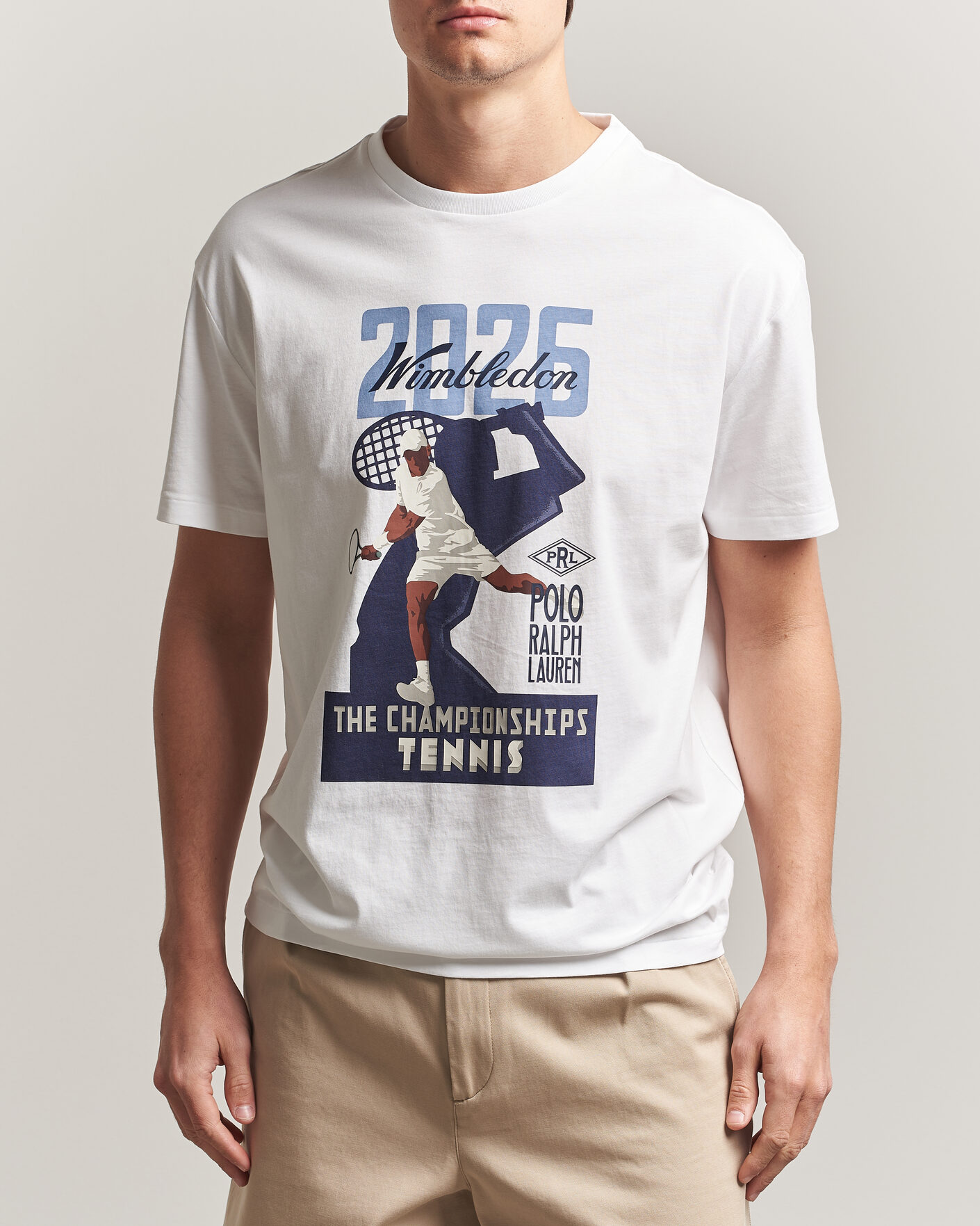 Men | T-Shirts | Polo Ralph Lauren | Printed Championship Tee White