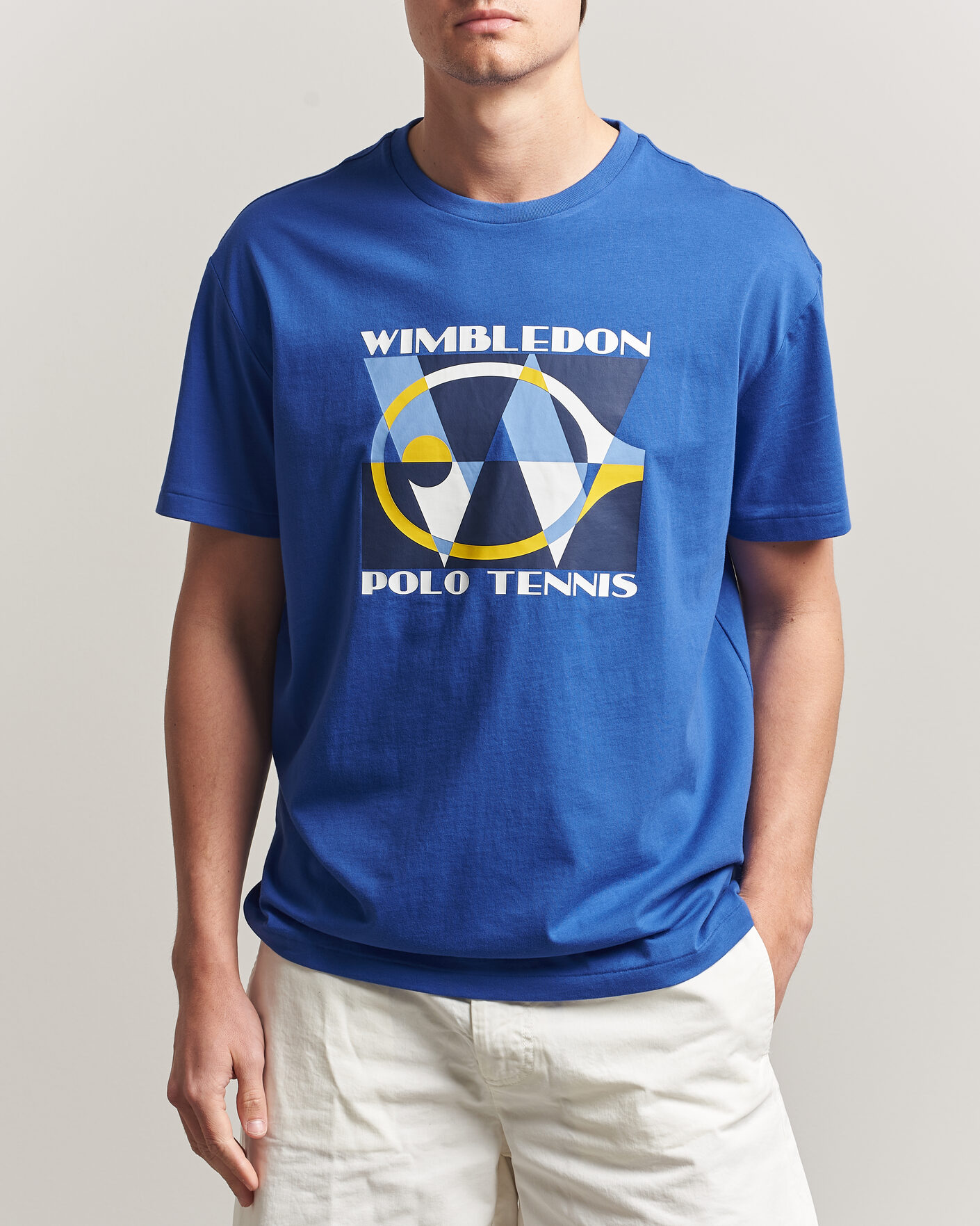 Men | T-Shirts | Polo Ralph Lauren | Printed Championship Tee Collegiate Blue