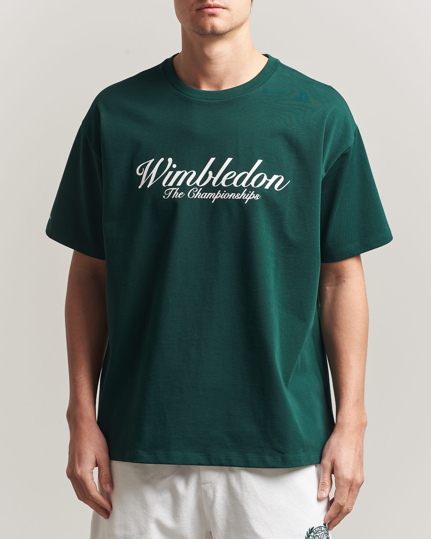 Men | T-Shirts | Polo Ralph Lauren | Wimbledon Championship Tee Moss Agate