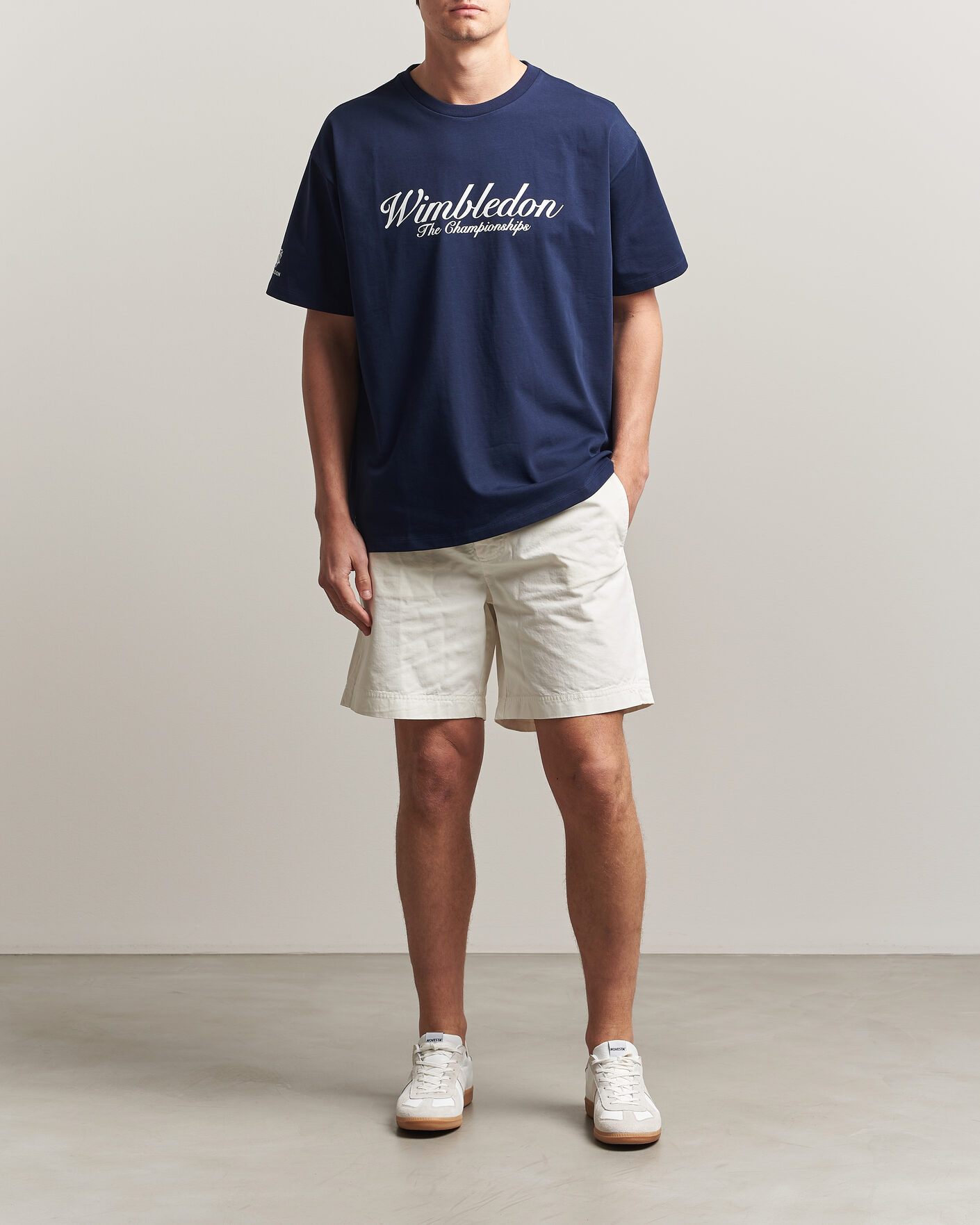 Men | T-Shirts | Polo Ralph Lauren | Wimbledon Championship Tee Refined Navy