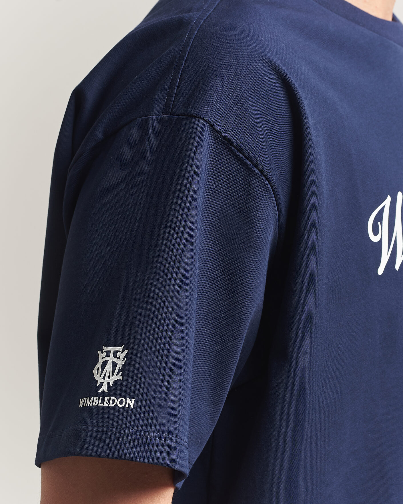 Men | T-Shirts | Polo Ralph Lauren | Wimbledon Championship Tee Refined Navy