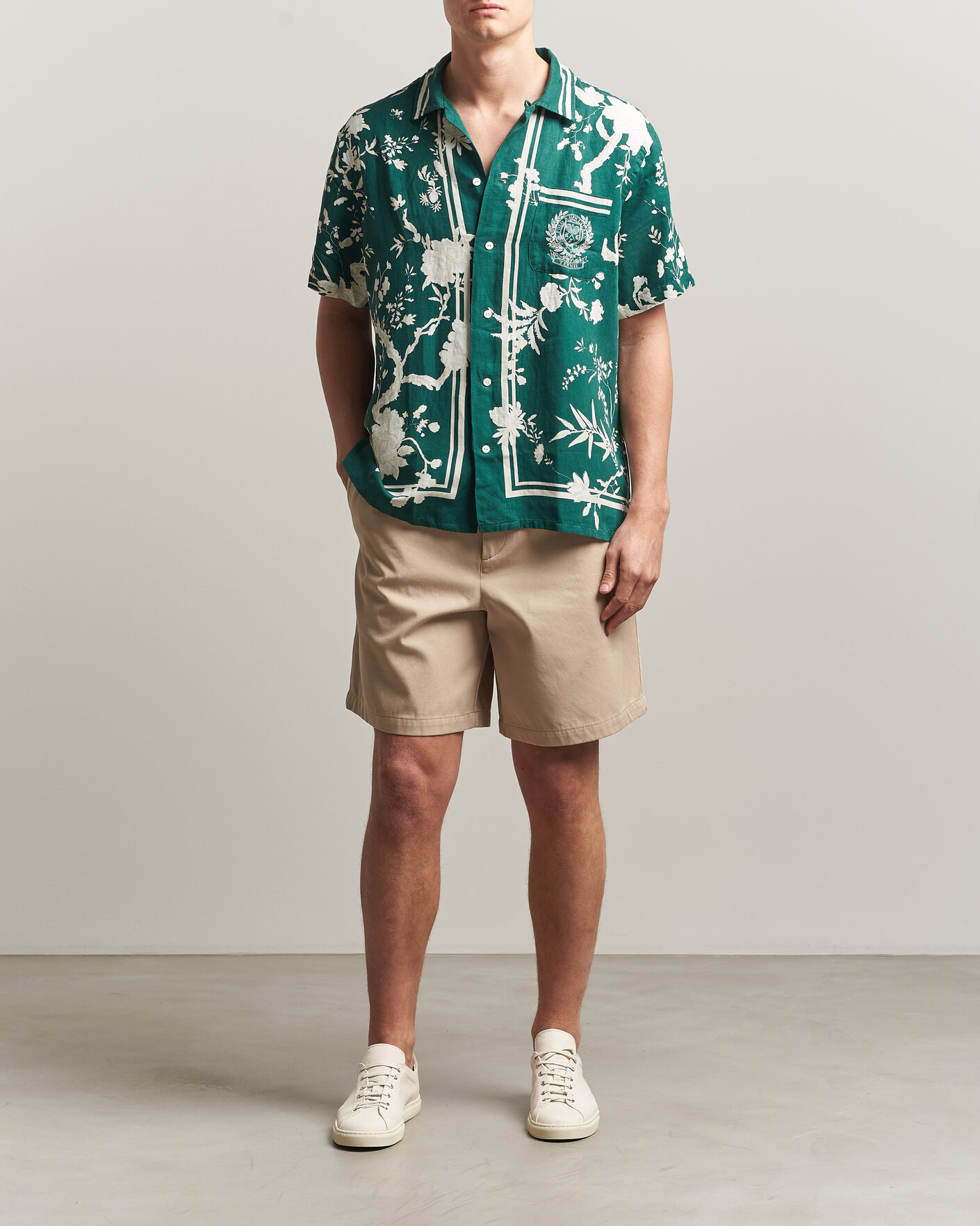 Men | Shirts | Polo Ralph Lauren | Printed Short Sleeve Shirt Championship Floral