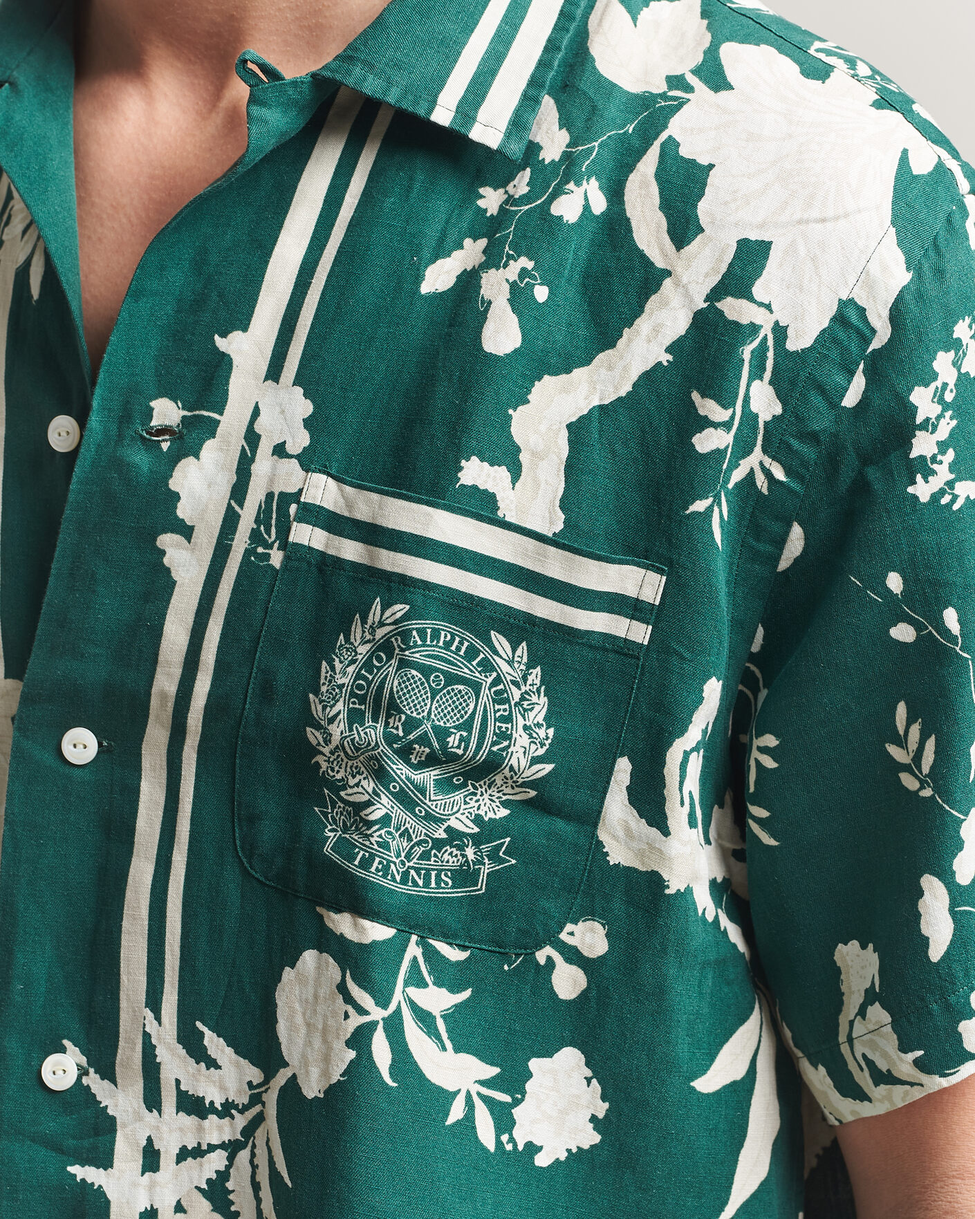 Men | Shirts | Polo Ralph Lauren | Printed Short Sleeve Shirt Championship Floral