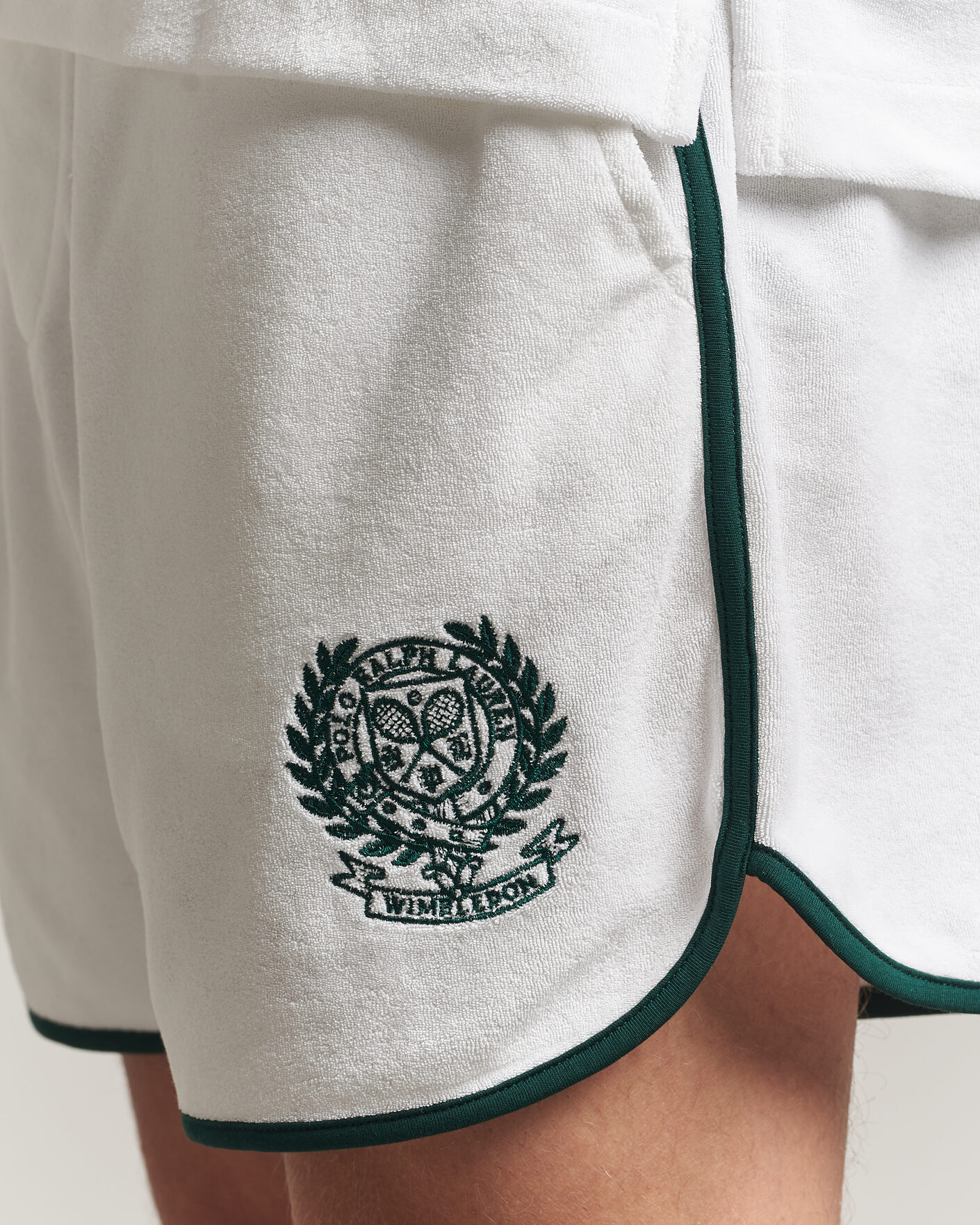 Men | Shorts | Polo Ralph Lauren | Terry Shorts White