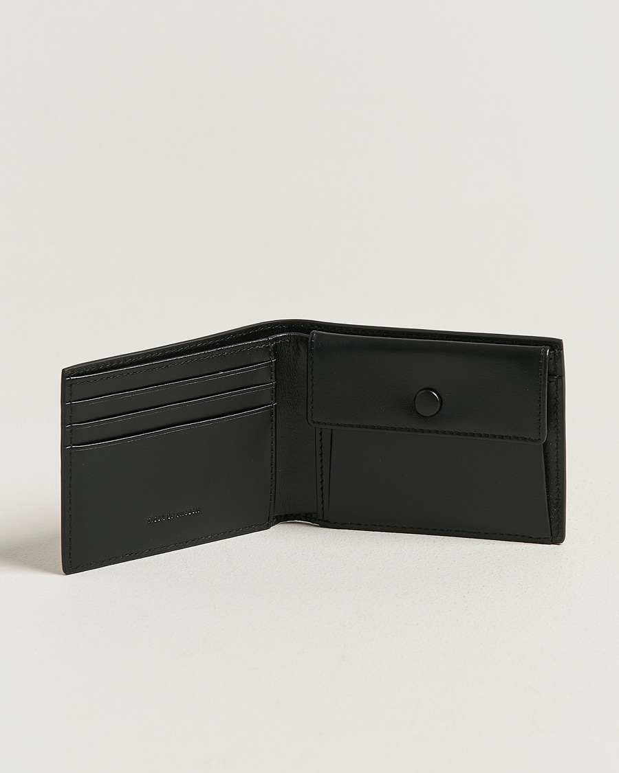 Men | Wallets | Tiger of Sweden | Denariun Smooth Leather Wallet Black