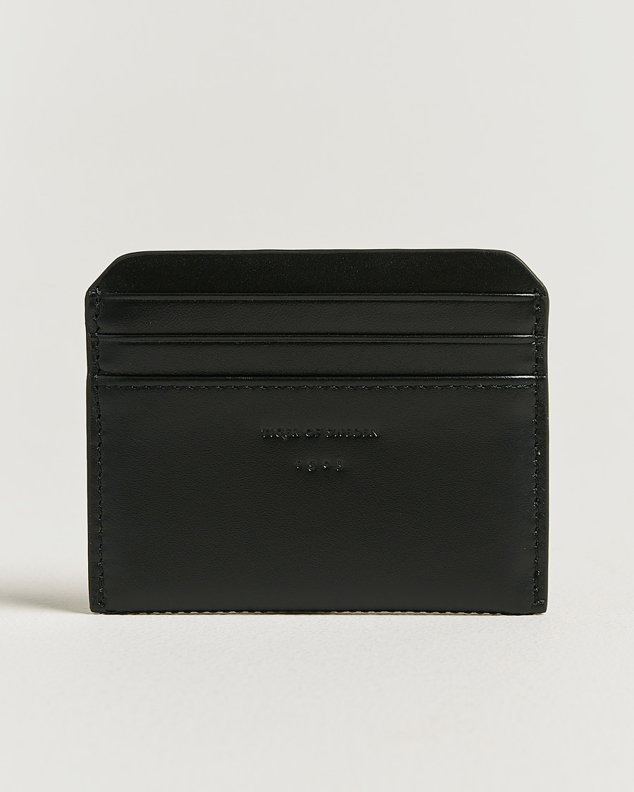 Men | Wallets | Tiger of Sweden | Niam Smooth Leather Wallet Black