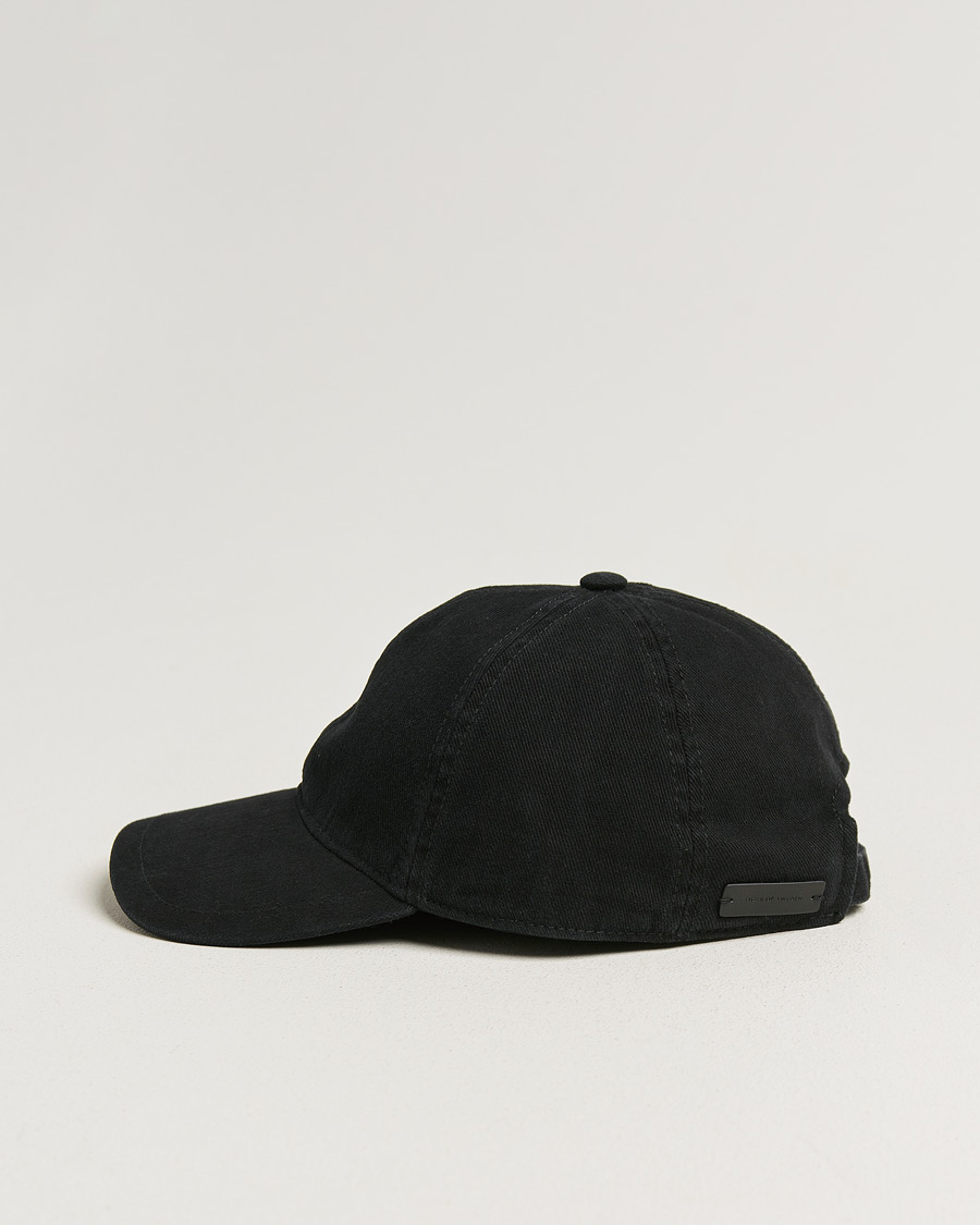 Men | Hats & Caps | Tiger of Sweden | Hent Washed Cap Black