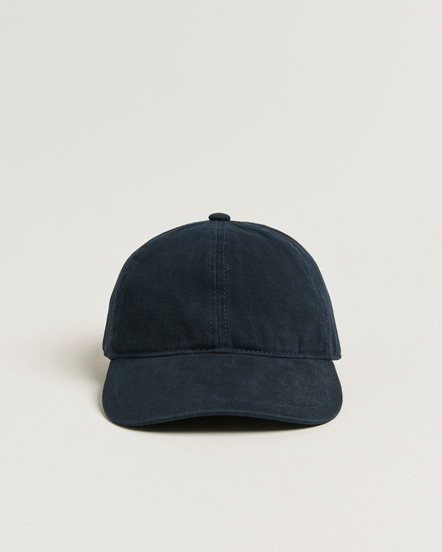 Men | Hats & Caps | Tiger of Sweden | Hent Washed Cap Light Ink