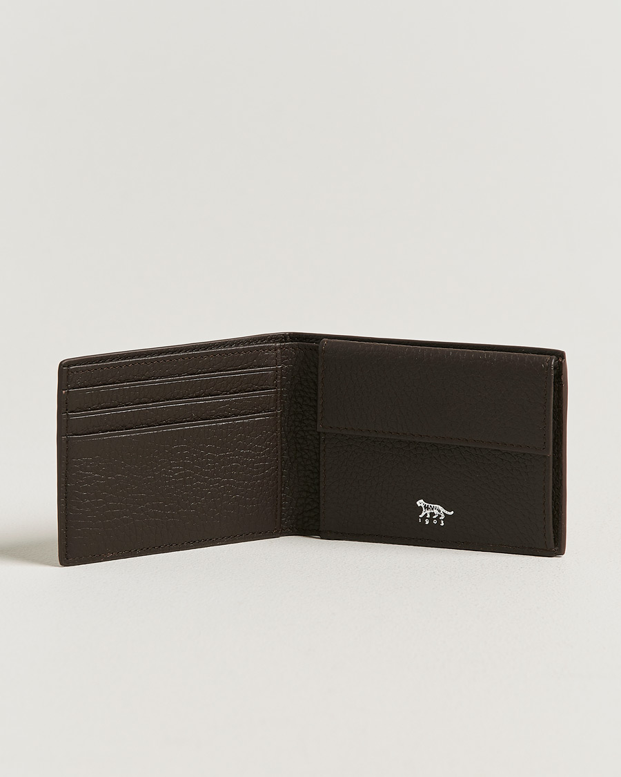 Men | Wallets | Tiger of Sweden | Wivallius Leather Wallet Dark Brown