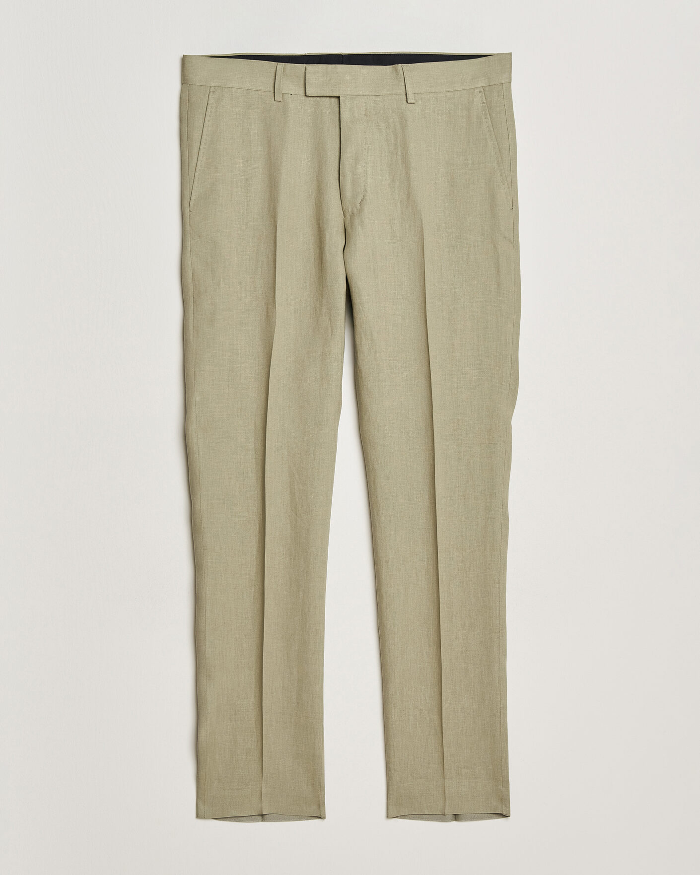 Men | Trousers | Tiger of Sweden | Tenuta Linen Suit Trousers Mole
