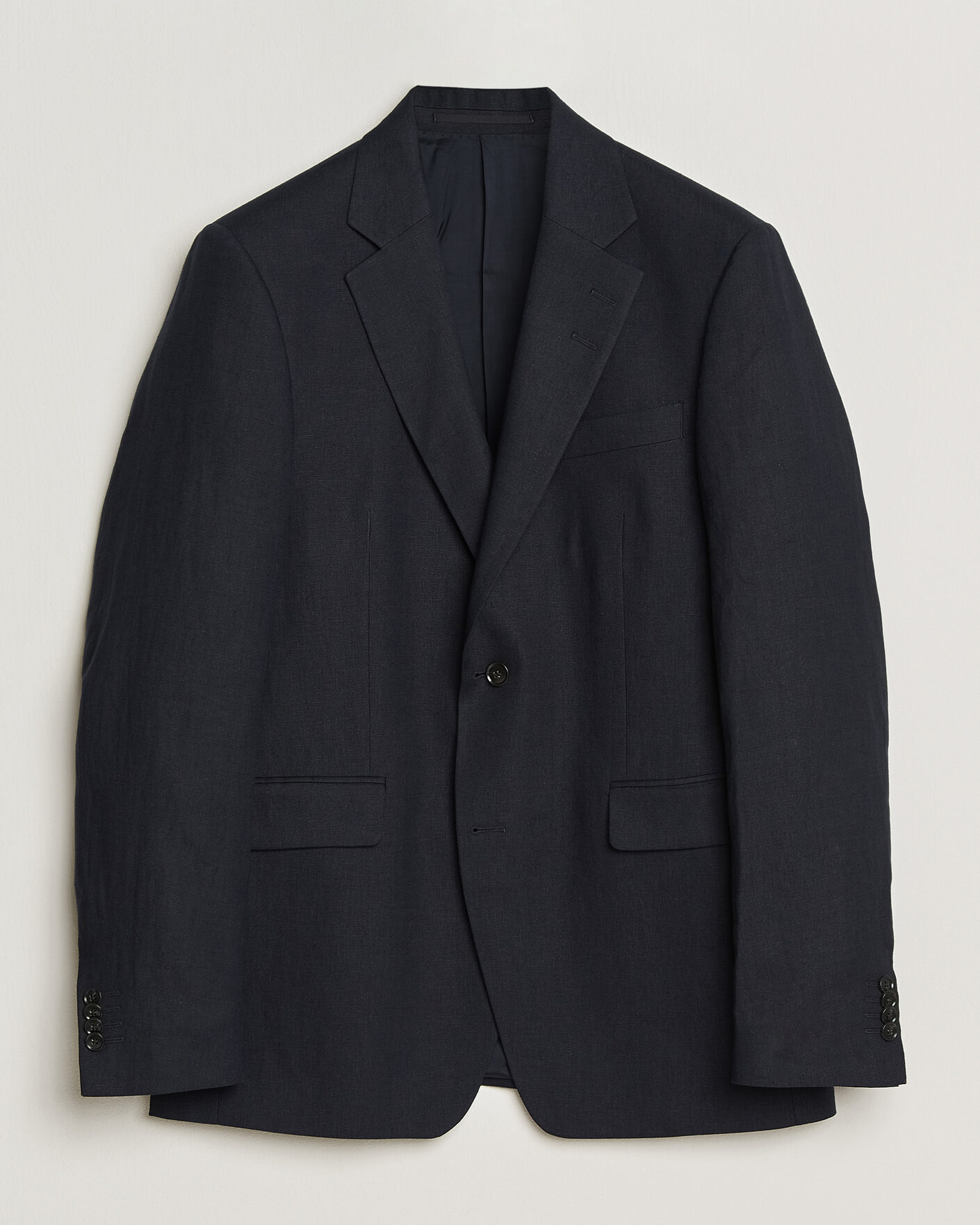 Men | Blazers | Tiger of Sweden | Justin Linen Suit Blazer Midnight Blue