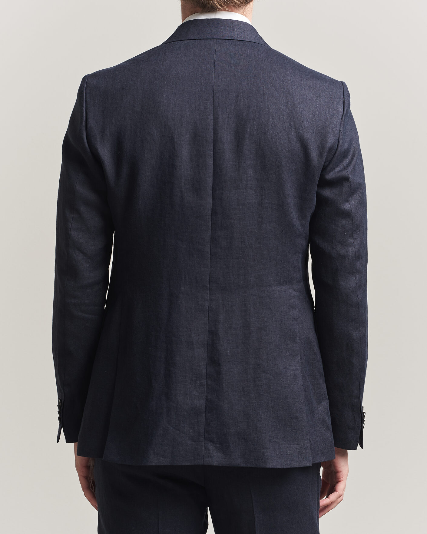 Men | Blazers | Tiger of Sweden | Justin Linen Suit Blazer Midnight Blue