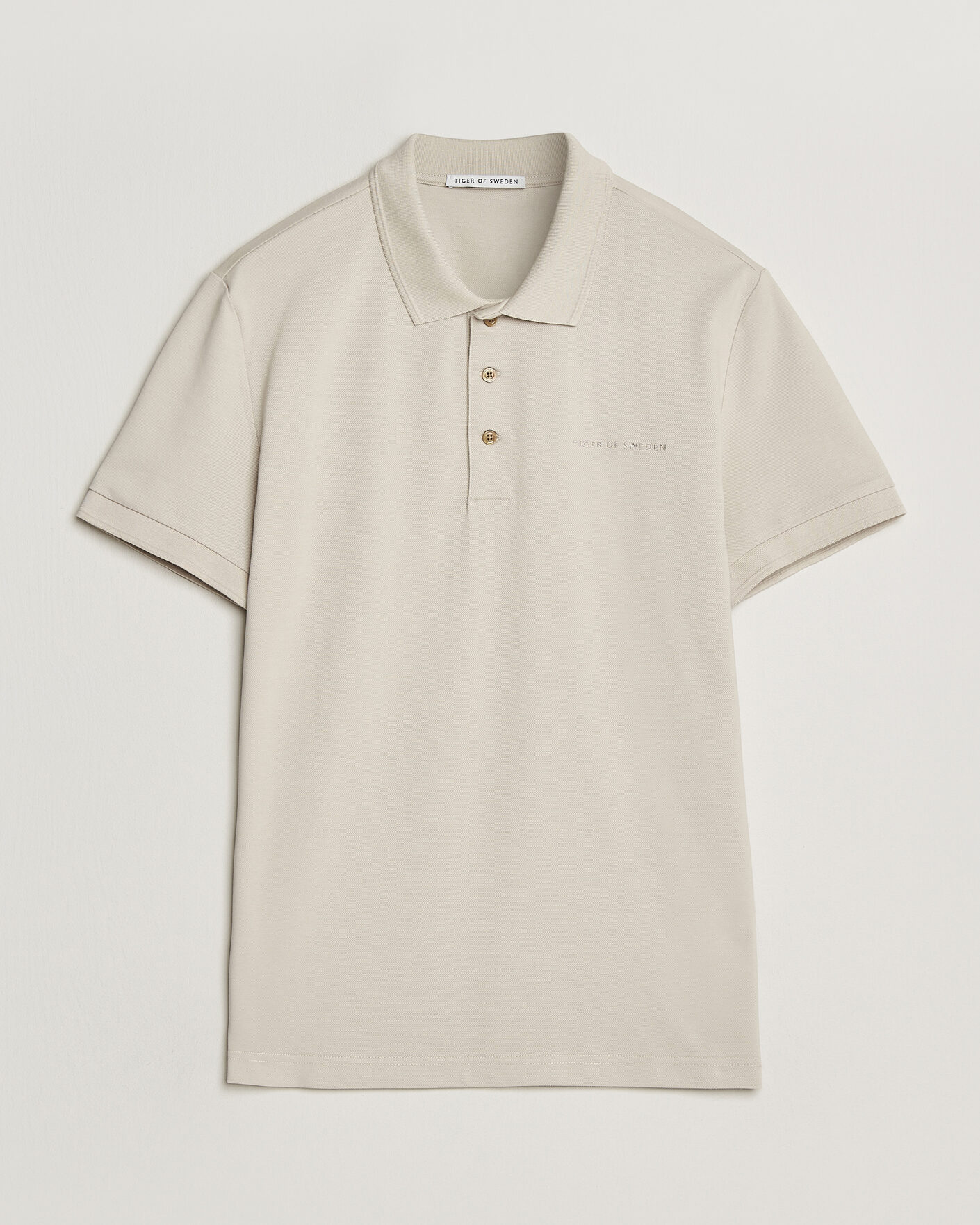 Men | Polo Shirts | Tiger of Sweden | Darios Polo Seline Grey