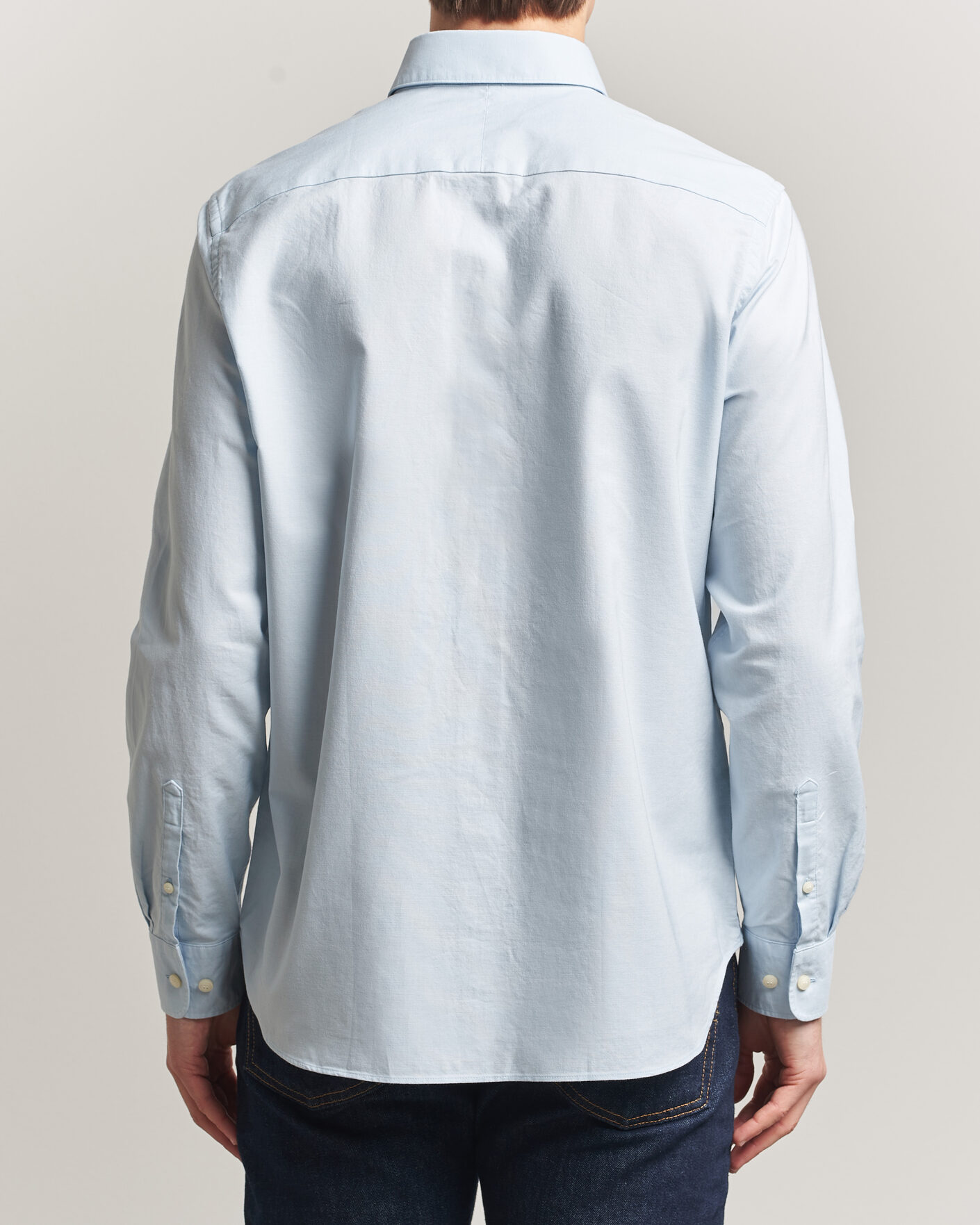 Men | Shirts | Tiger of Sweden | Bjorn Oxford Shirt Light Blue