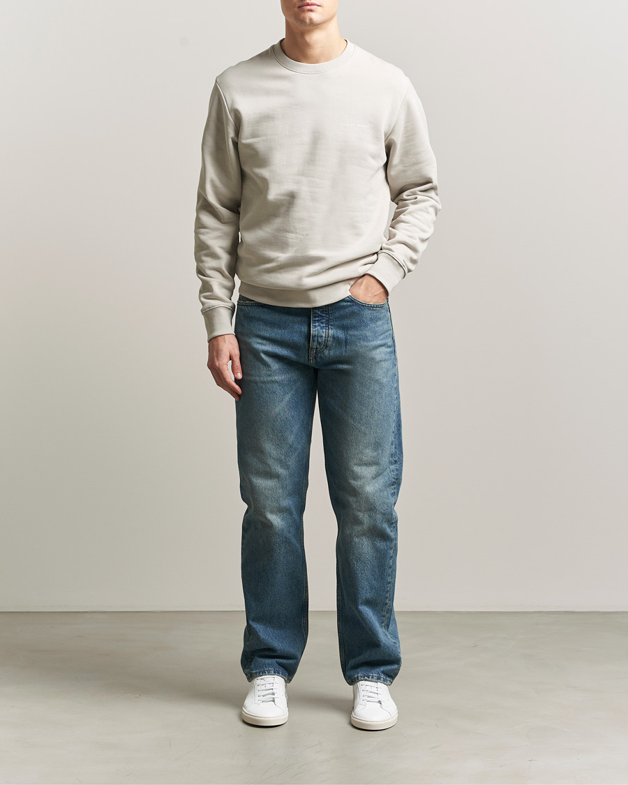 Men | Sweaters & Knitwear | Tiger of Sweden | Emerson Crew Neck Sweatshirt Seline Grey