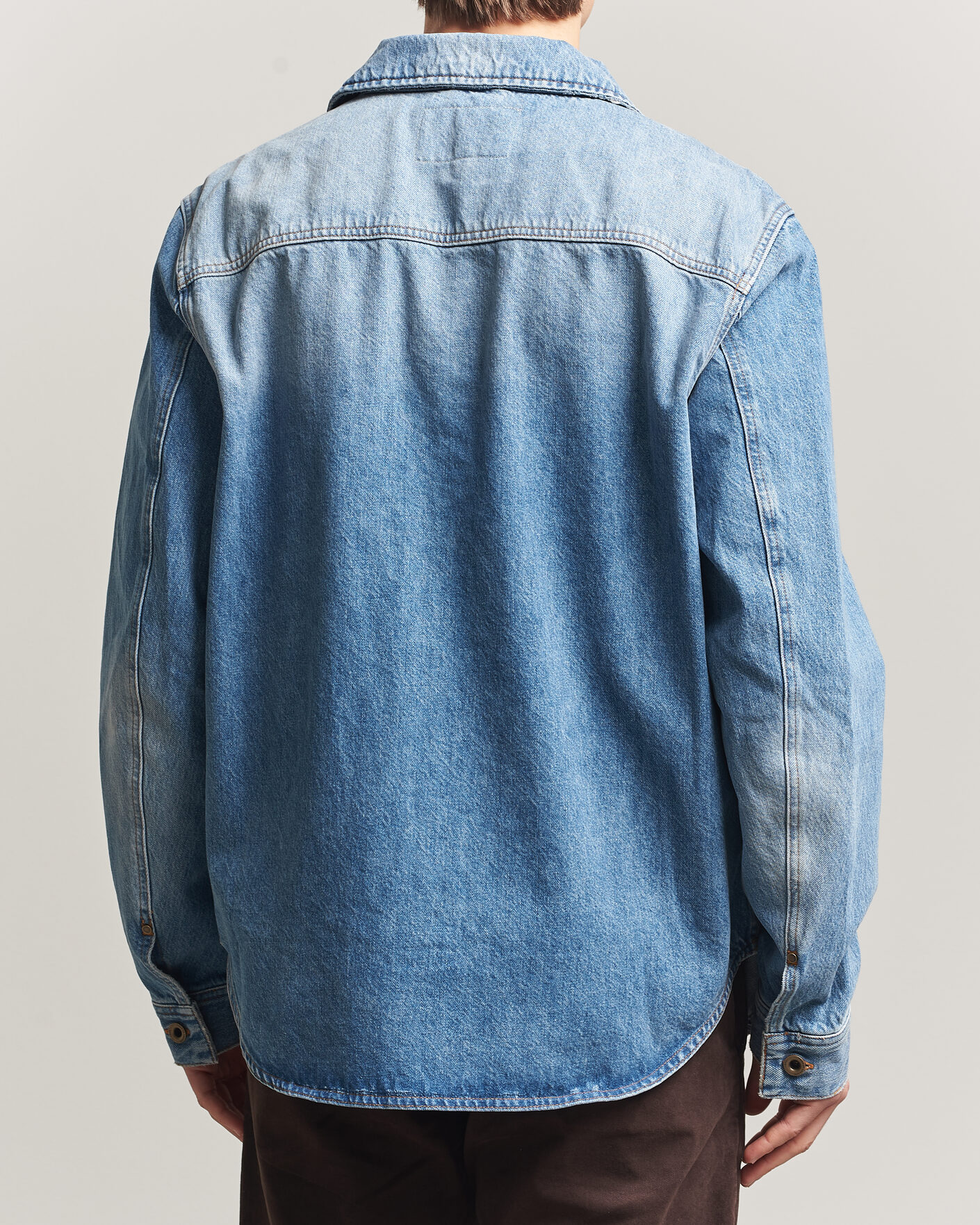 Men | Coats & Jackets | Tiger of Sweden | Get Denim Jacket Light Blue