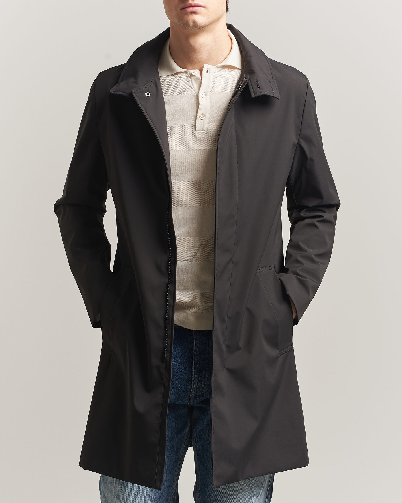 レア　極美品　an irrational ellement KARL COAT Tiger of Sweden Aleric Coat Black at CareOfCarl.com