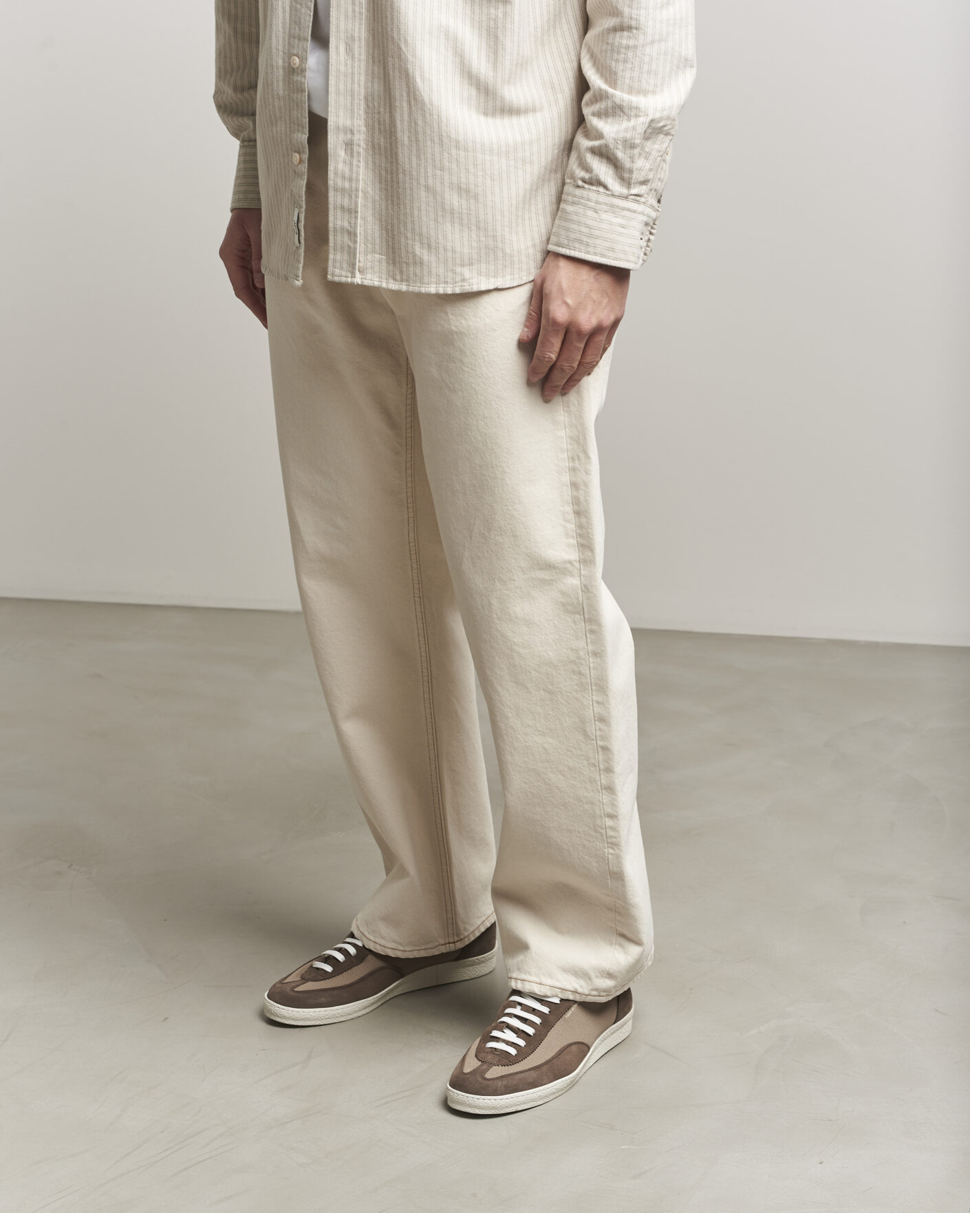 Men | Sneakers | Tiger of Sweden | Exora Canvas Sneaker Seline Grey