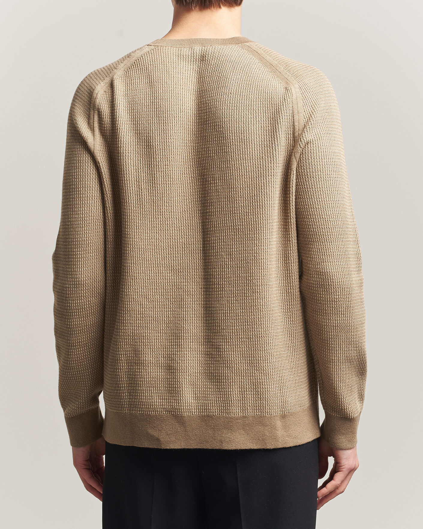 Men | Sweaters & Knitwear | Tiger of Sweden | Martin Knitted Sweater Umber Brown