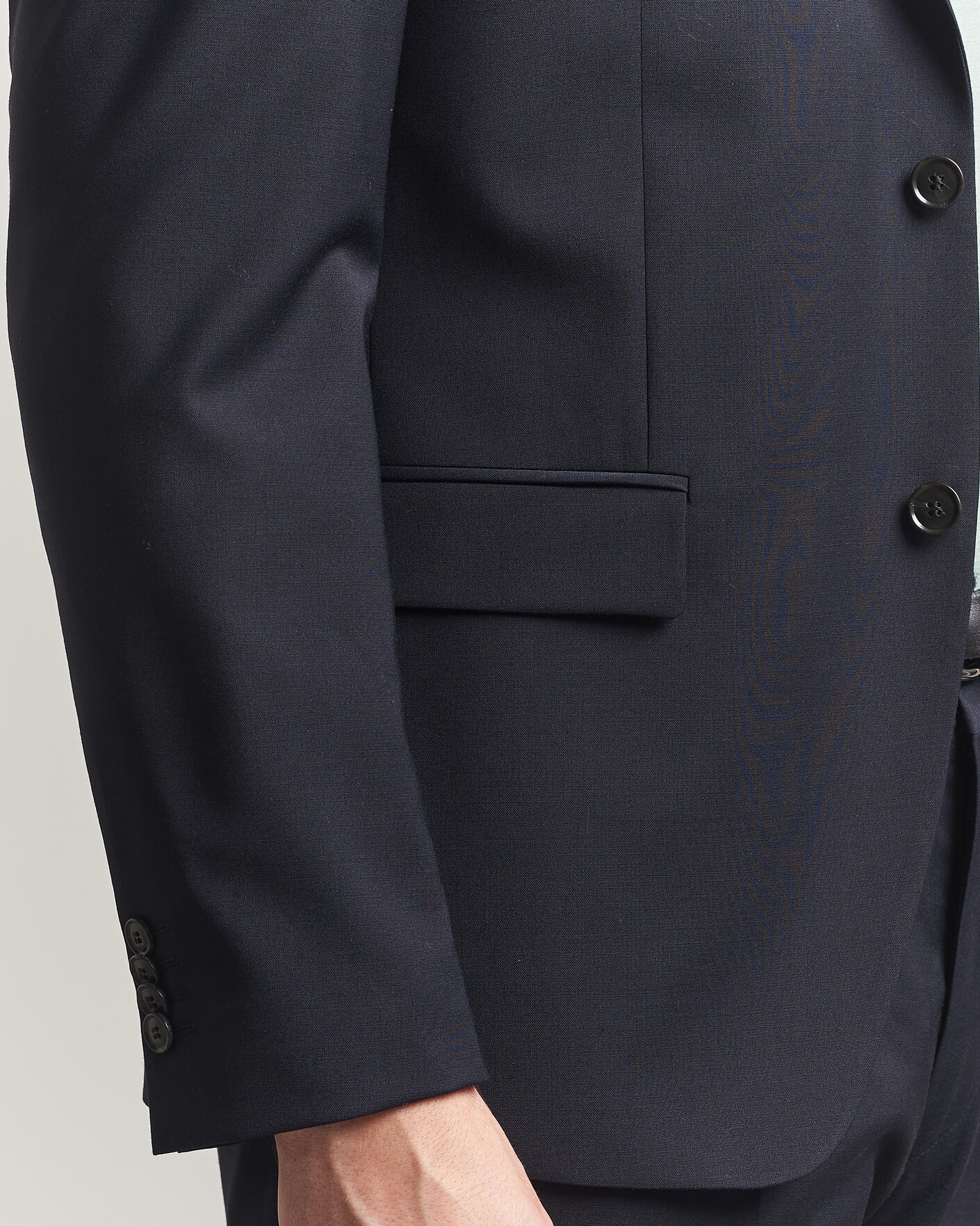 Men | Blazers | Tiger of Sweden | Jamie Wool Travel Suit Blazer Dark Ink