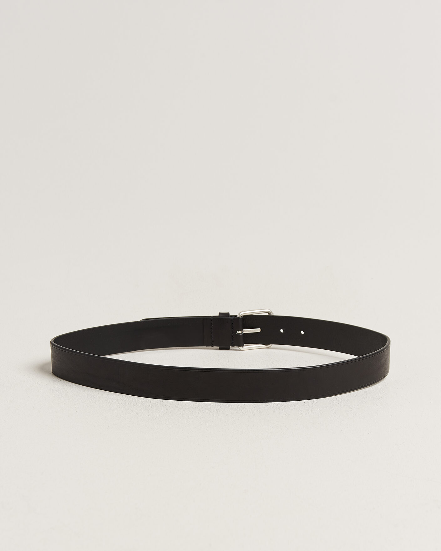 Men | Belts | Tiger of Sweden | Labori Leather Belt Black