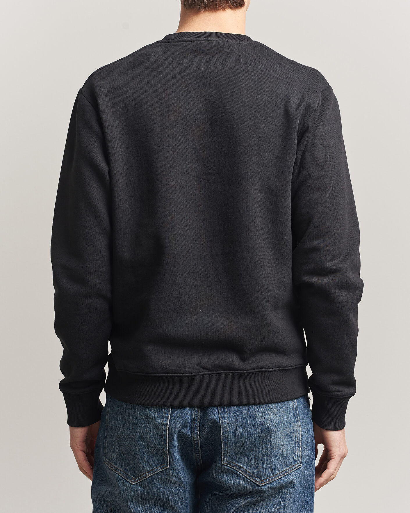 Men | Sweaters & Knitwear | Tiger of Sweden | Emerson Crew Neck Sweatshirt Black