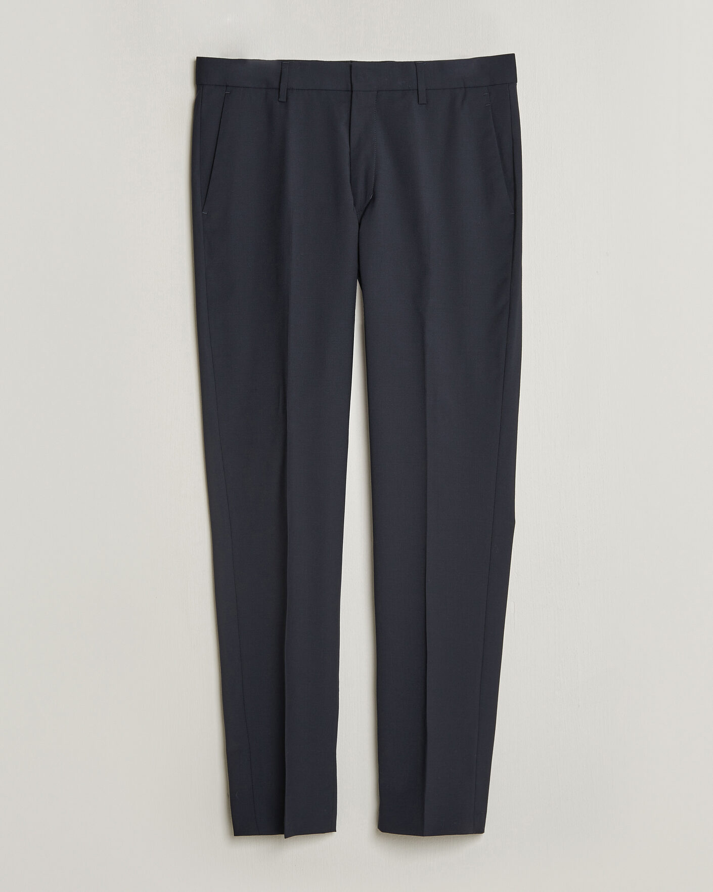 Men | Trousers | Tiger of Sweden | Tenuta Wool Travel Suit Trousers Dark Ink