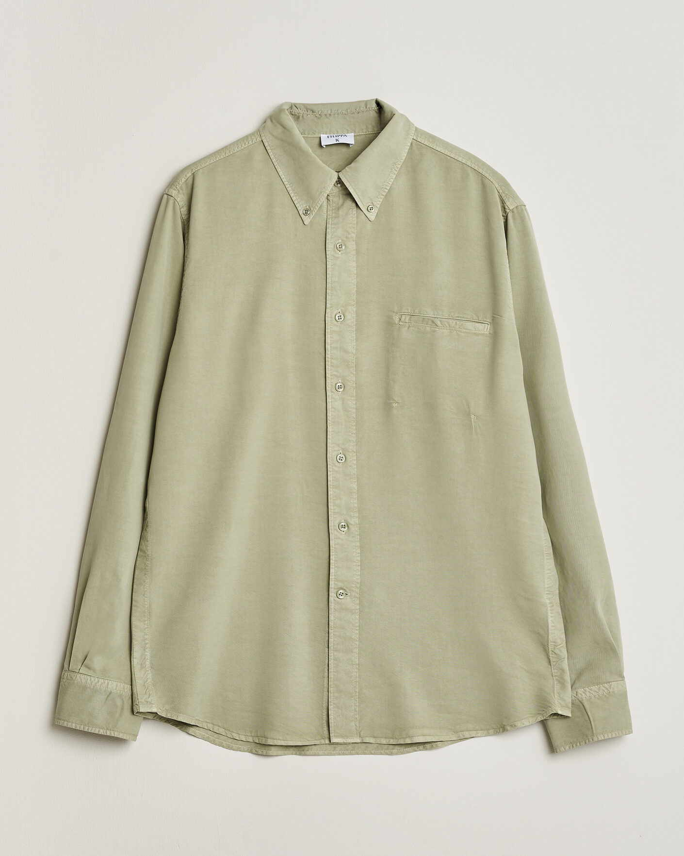 Men | Shirts | Filippa K | Zack Lyocell Shirt Light Green
