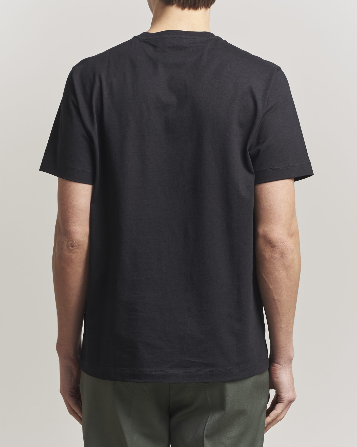 Men | T-Shirts | Filippa K | Filip Crew Neck T-Shirt Black