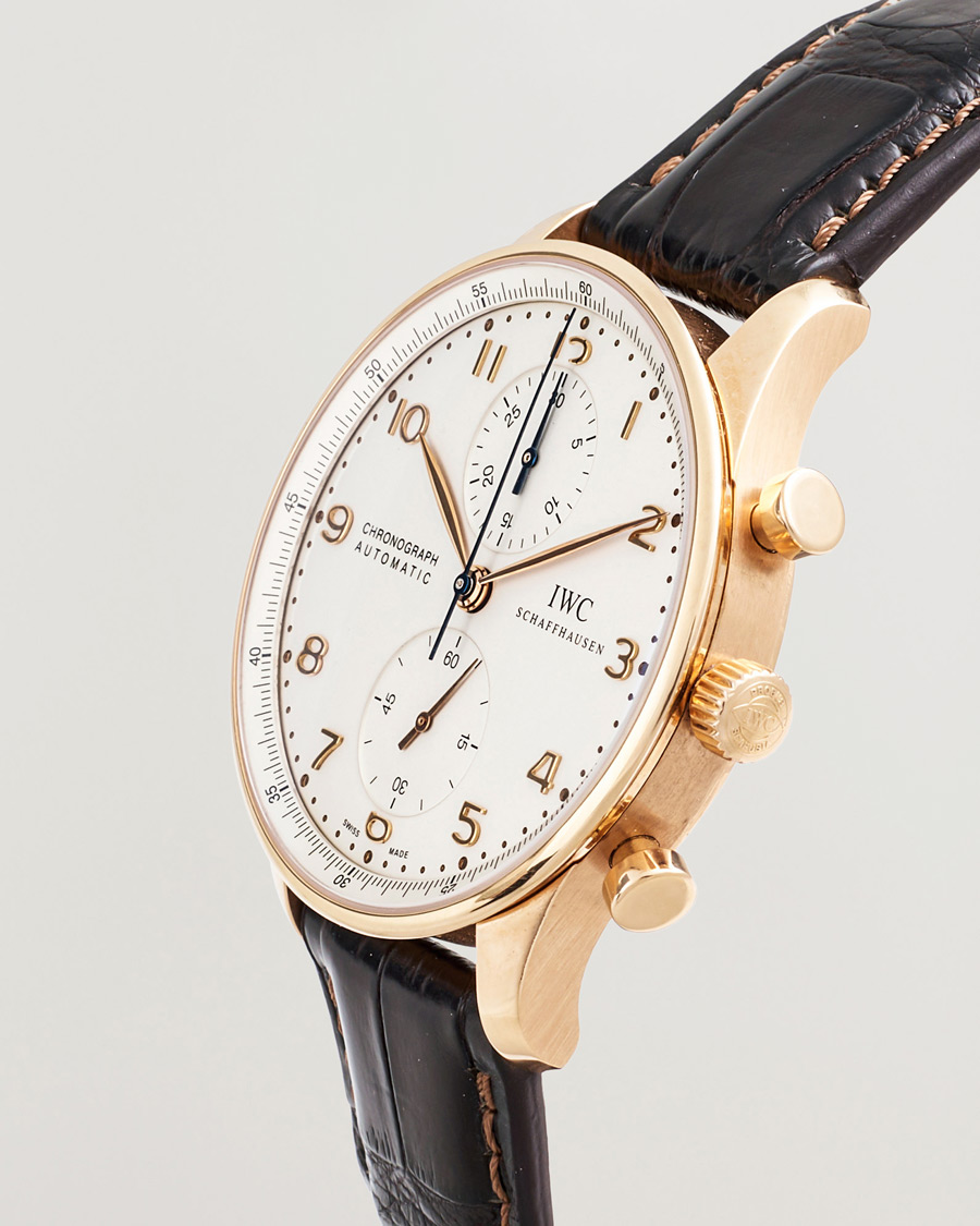 Men | Pre-Owned & Vintage Watches | IWC Pre-Owned | Portuguese Chronograph 18K