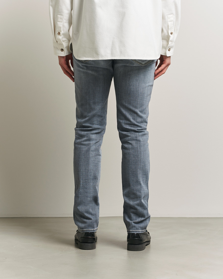 Men | Trousers | Jacob Cohën | Bard Slim Fit Stretch Jeans Light Grey