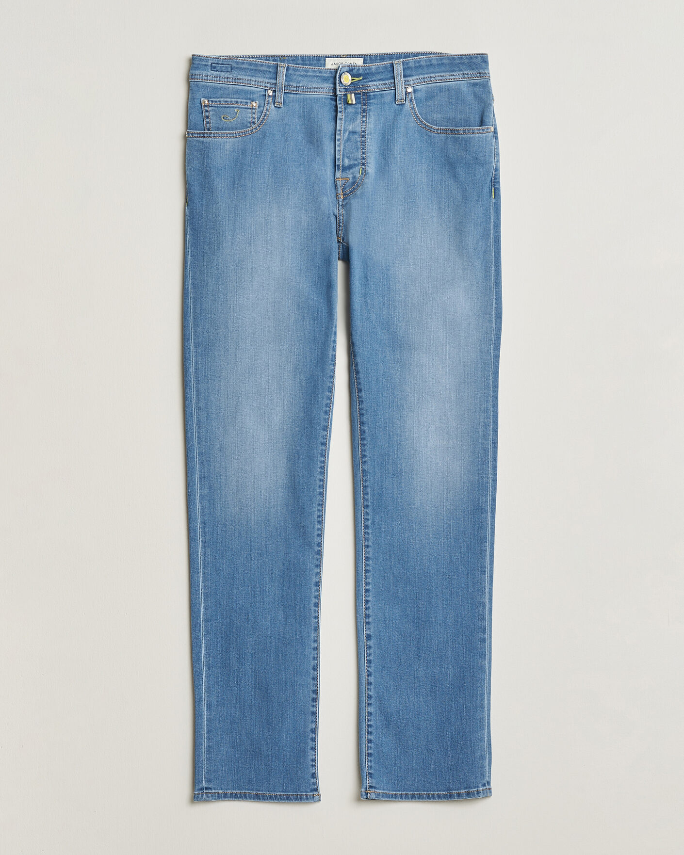 Men | Trousers | Jacob Cohën | Bard Slim Fit Stretch Jeans Super Light Blue