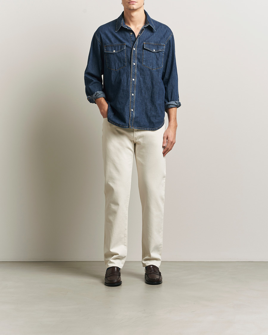 Men | Trousers | Jacob Cohën | Edos Regular Straight Fit Bull Denim Jeans White
