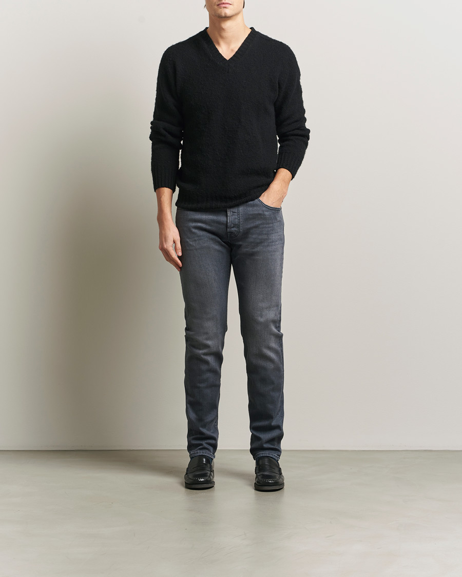 Men | Jeans | Jacob Cohën | Bard Slim Fit Stretch Jeans Mid Grey