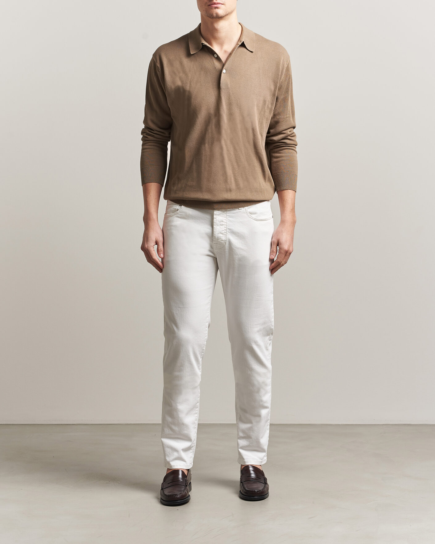 Men | Jeans | Jacob Cohën | Bard Slim Fit Bull Stretch Jeans White