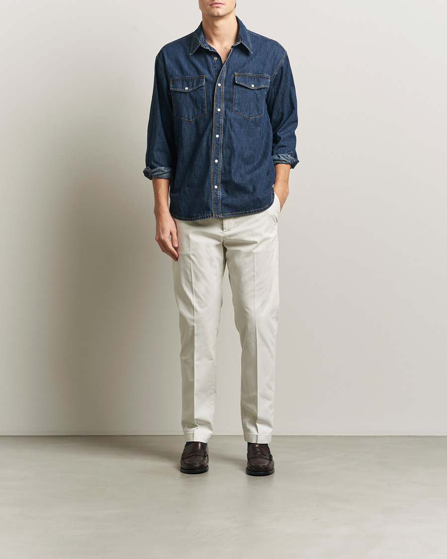 Men | Trousers | Jacob Cohën | John Chino Off White