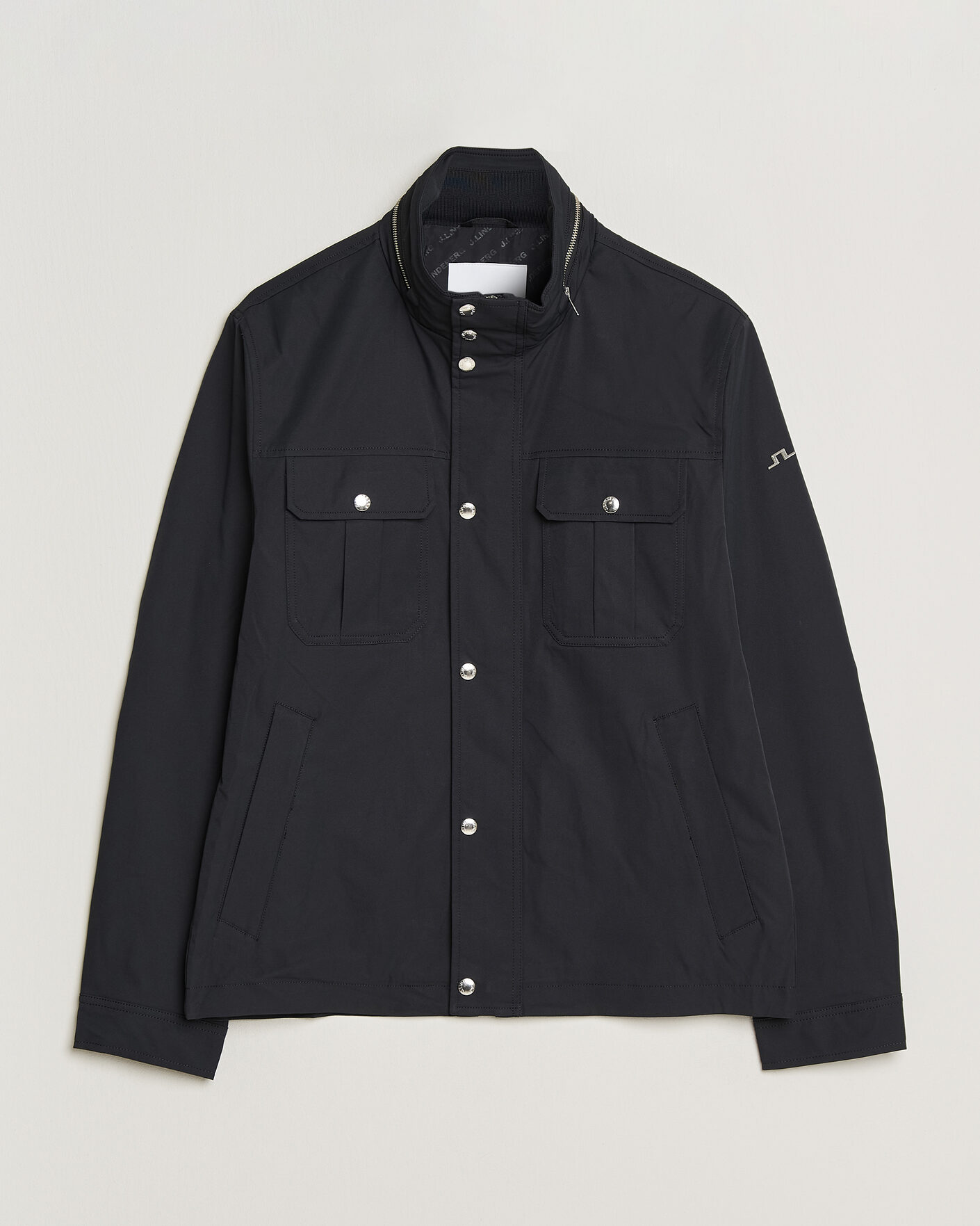 Men | Coats & Jackets | J.Lindeberg | Bailey Recyceled Poly Jacket Black