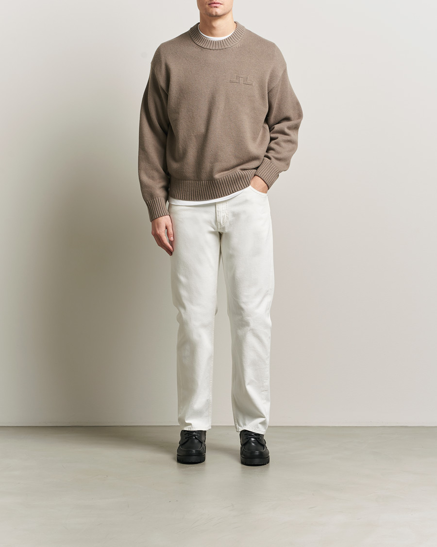 Men | Trousers | J.Lindeberg | Cody Regular 5-Pocket Pants White