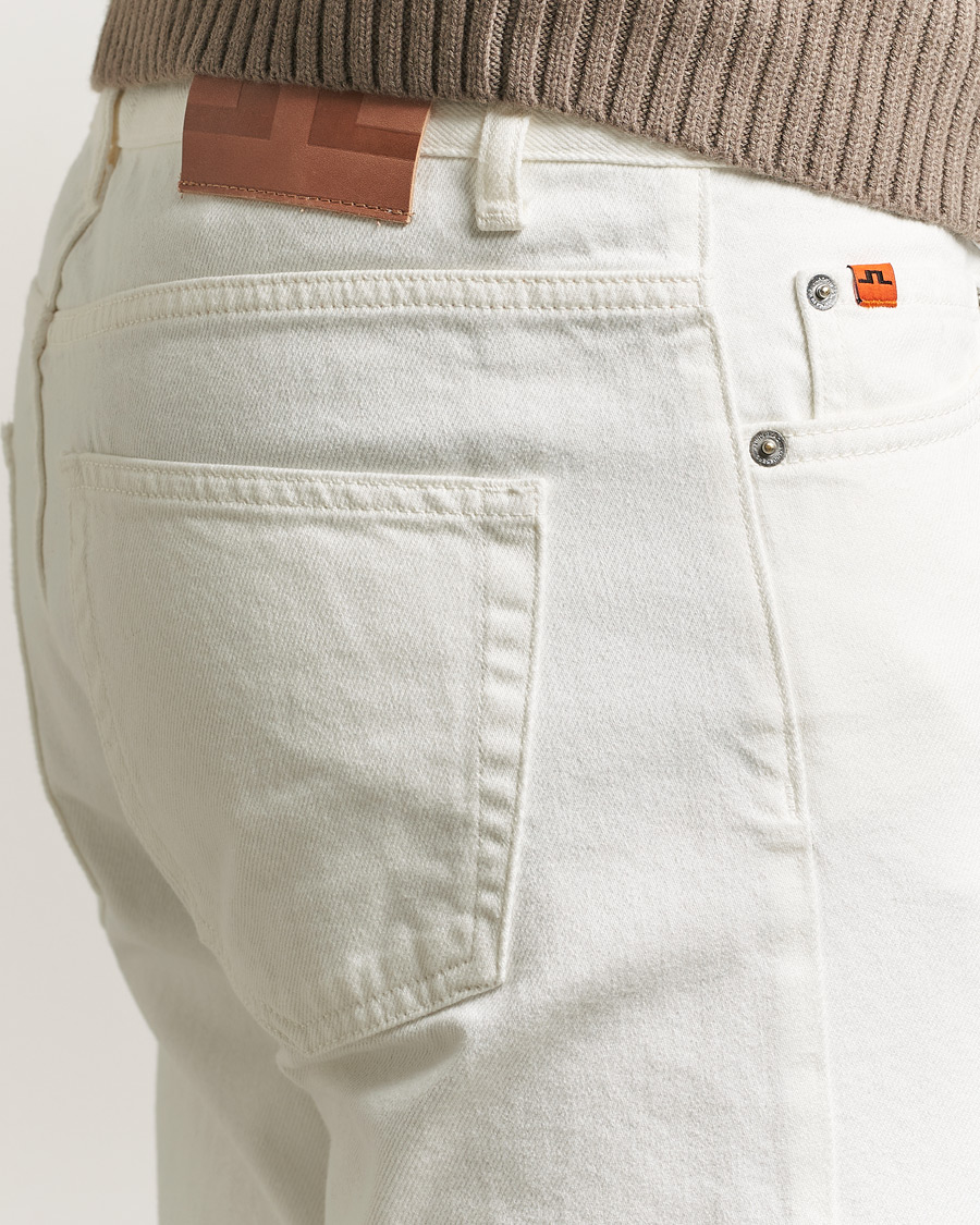 Men | Trousers | J.Lindeberg | Cody Regular 5-Pocket Pants White