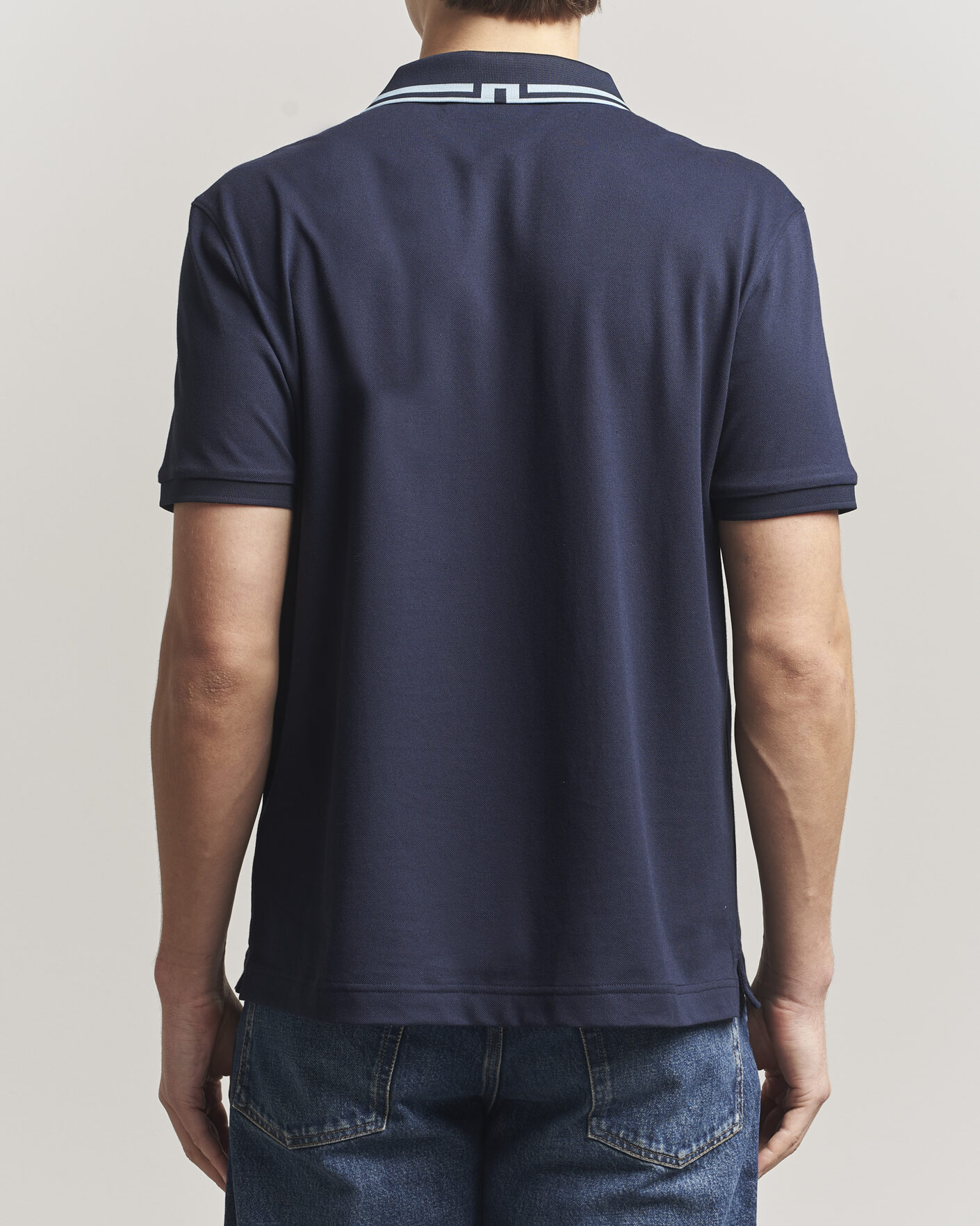 Men | Polo Shirts | J.Lindeberg | Joey Tipping Polo JL Navy