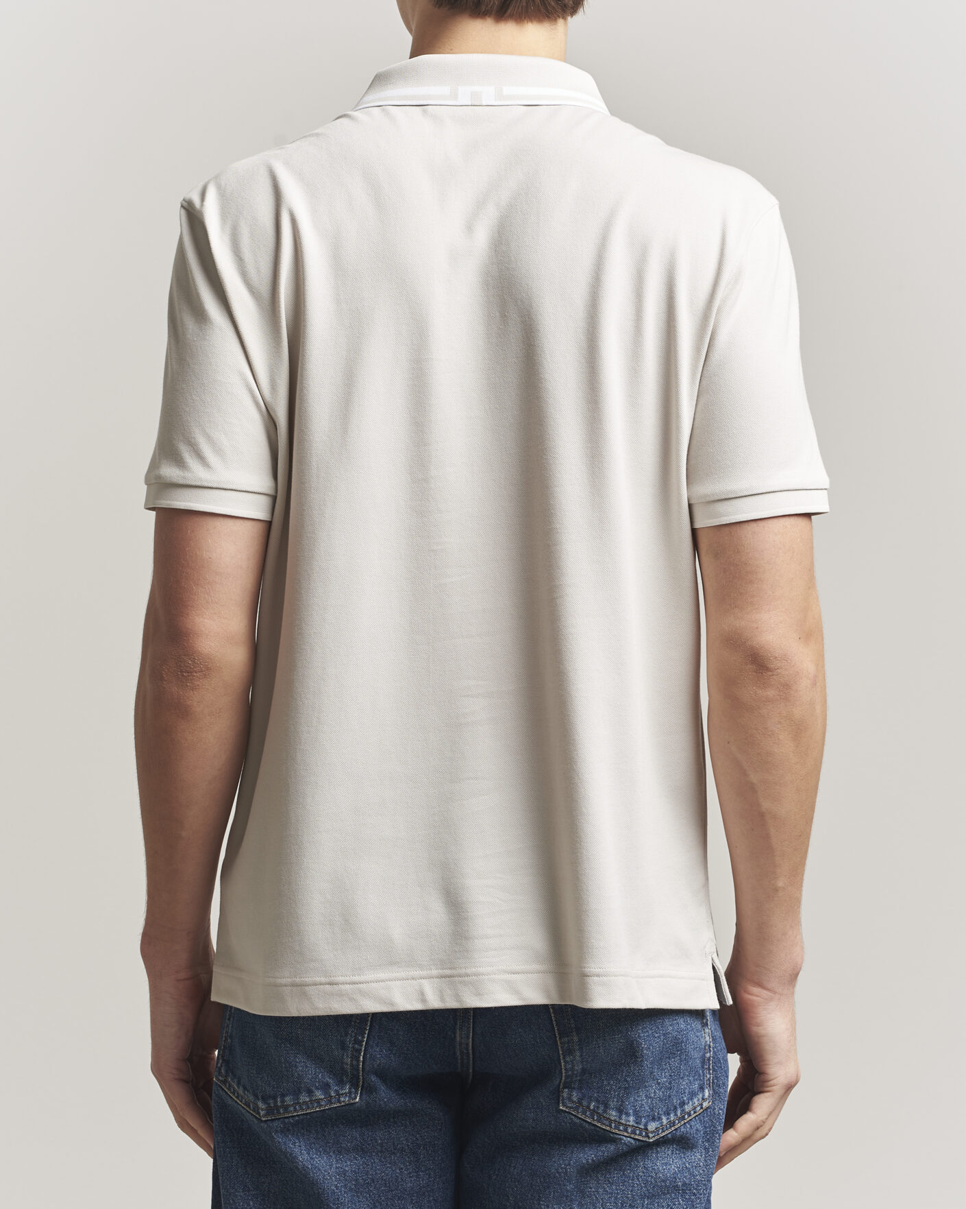 Men | Polo Shirts | J.Lindeberg | Joey Tipping Polo Moonbeam