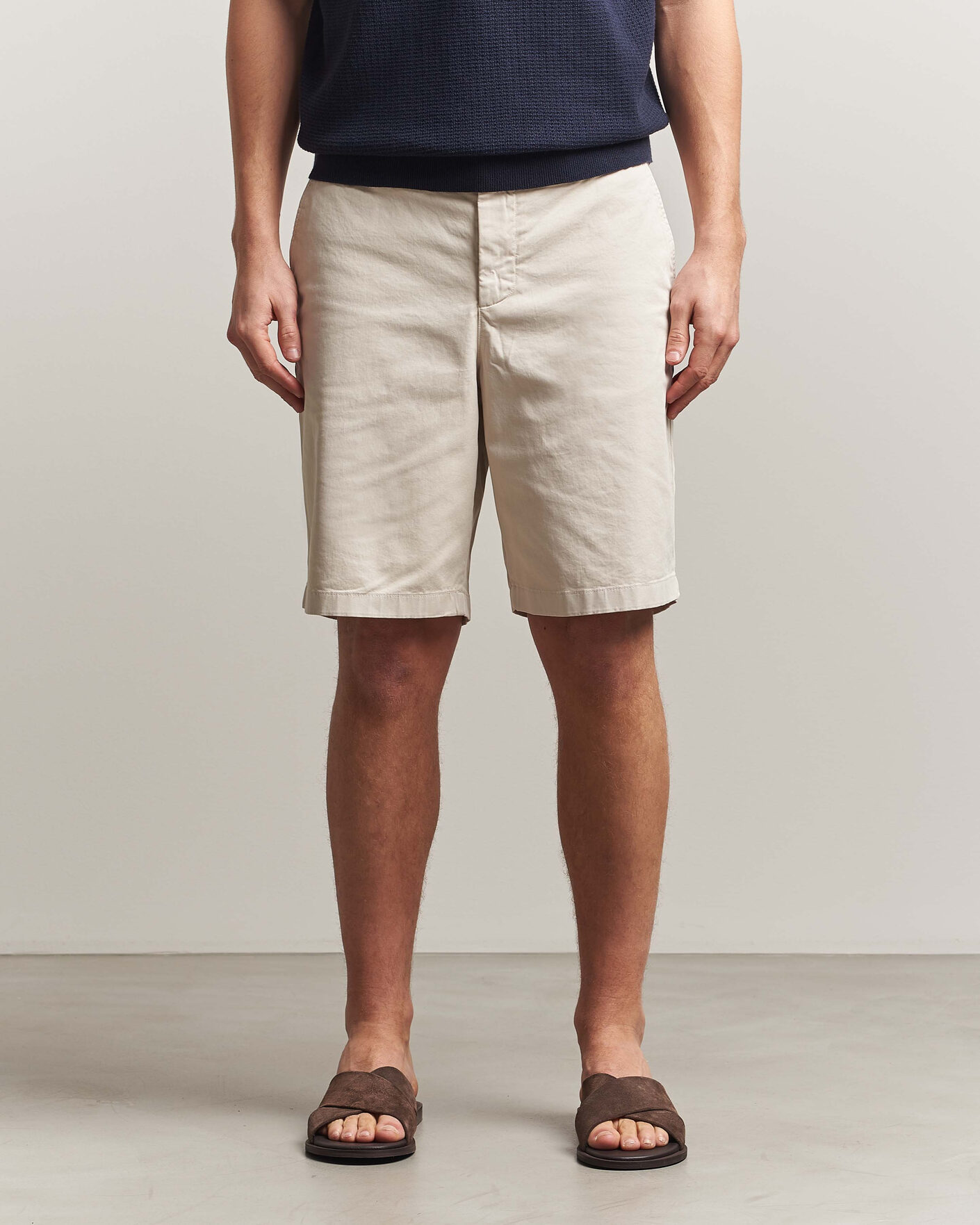 Men | Shorts | J.Lindeberg | Shane Cotton Stretch Shorts Moonbeam