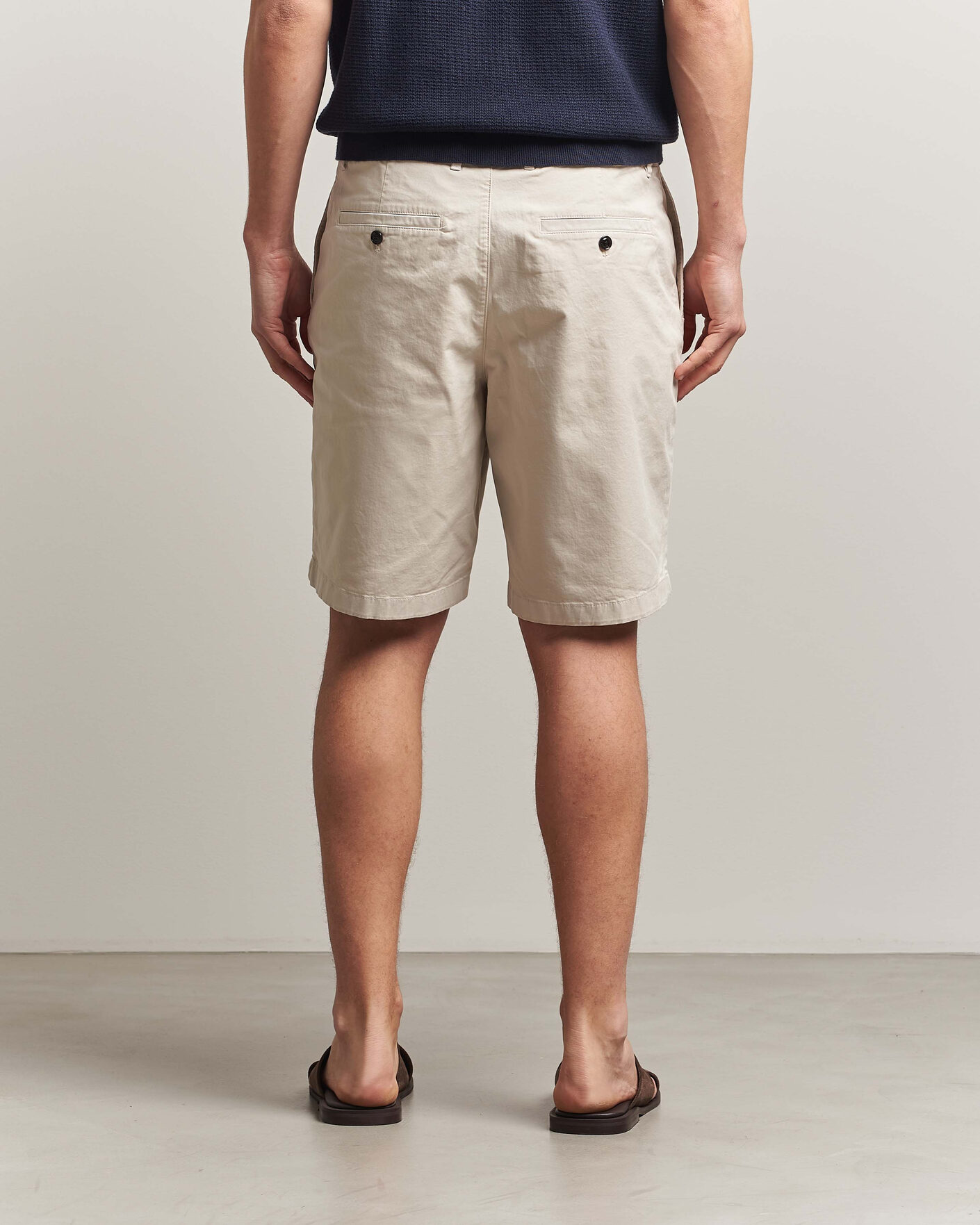 Men | Shorts | J.Lindeberg | Shane Cotton Stretch Shorts Moonbeam