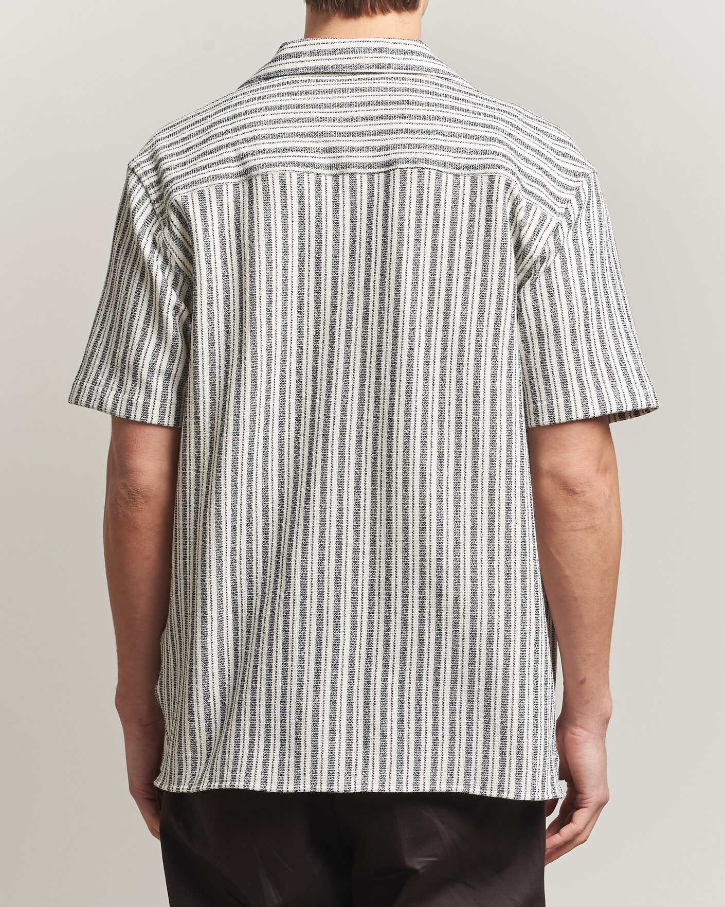 Men | Shirts | J.Lindeberg | Elio Structure Resort Shirt JL Navy