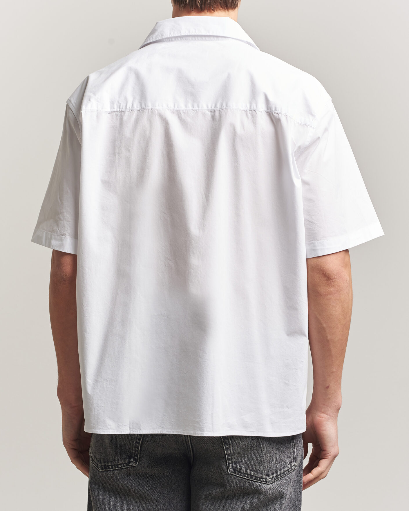 Men | Shirts | J.Lindeberg | Ellis Cotton Resort Shirt White