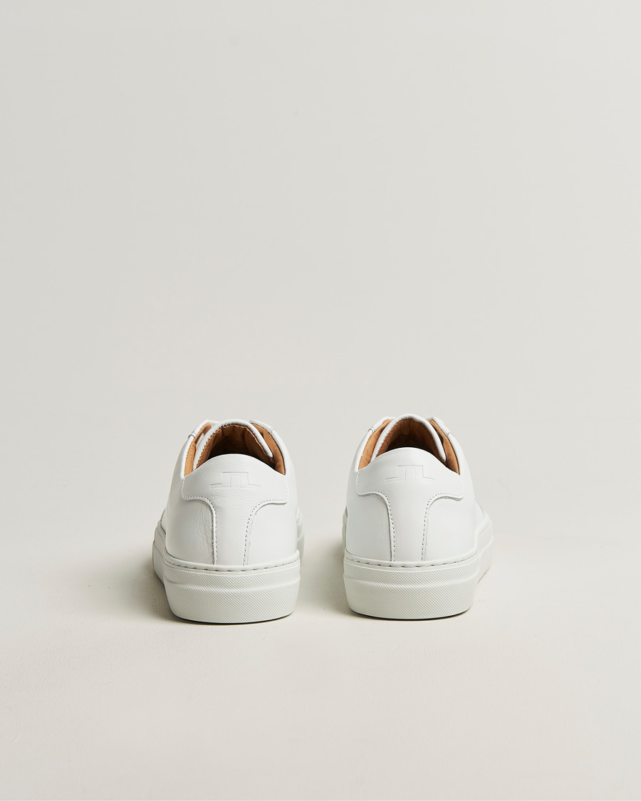 Men | Sneakers | J.Lindeberg | Art Signature Leather Sneaker White