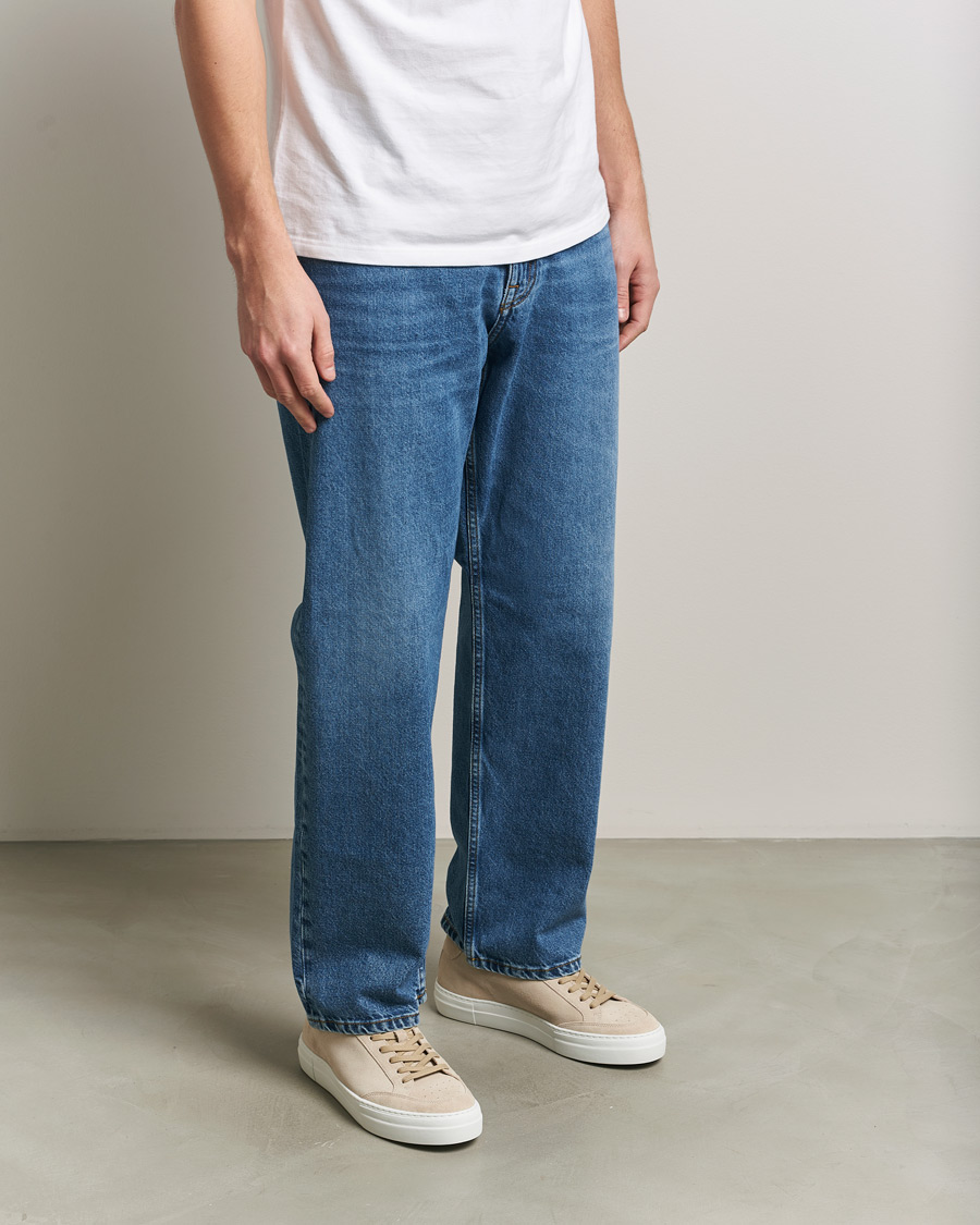 Men | Sneakers | J.Lindeberg | Art Signature Suede Sneaker Moonbeam