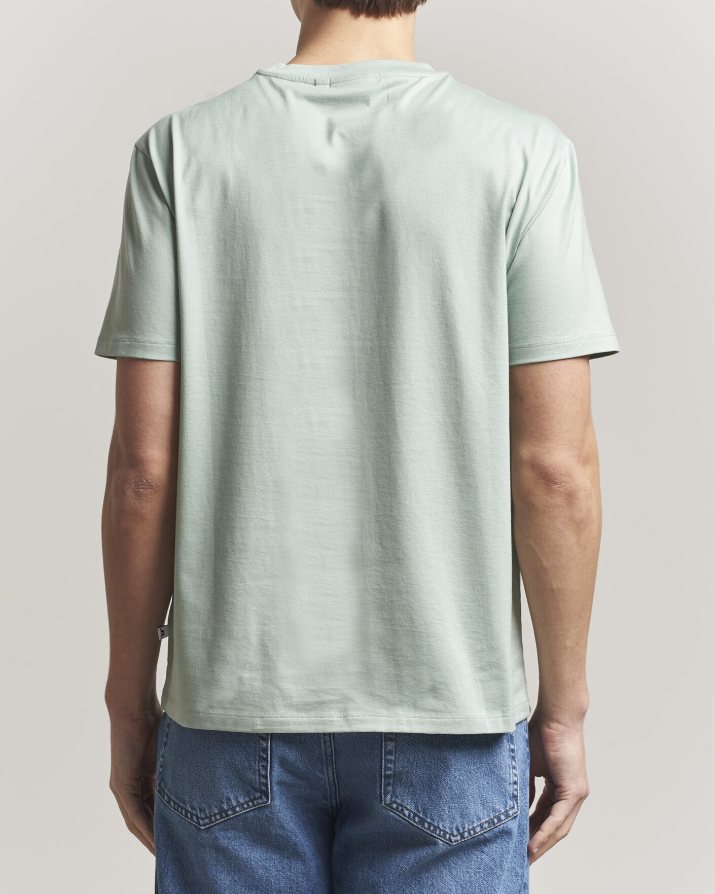 Men | T-Shirts | J.Lindeberg | Sid Basic T-Shirt Jadeite