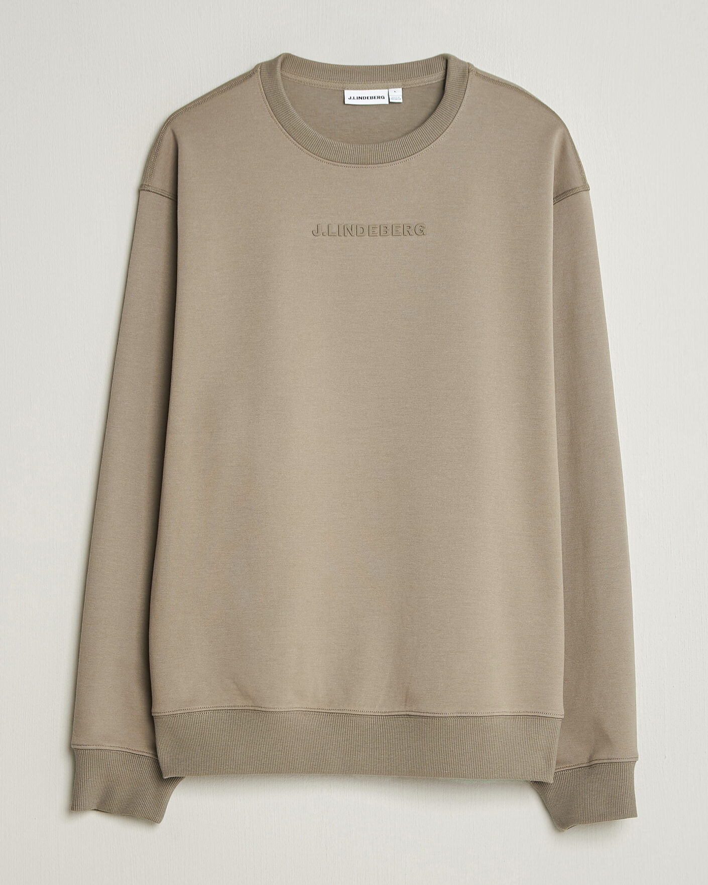 Men | Sweaters & Knitwear | J.Lindeberg | Club Crew Neck Brindle